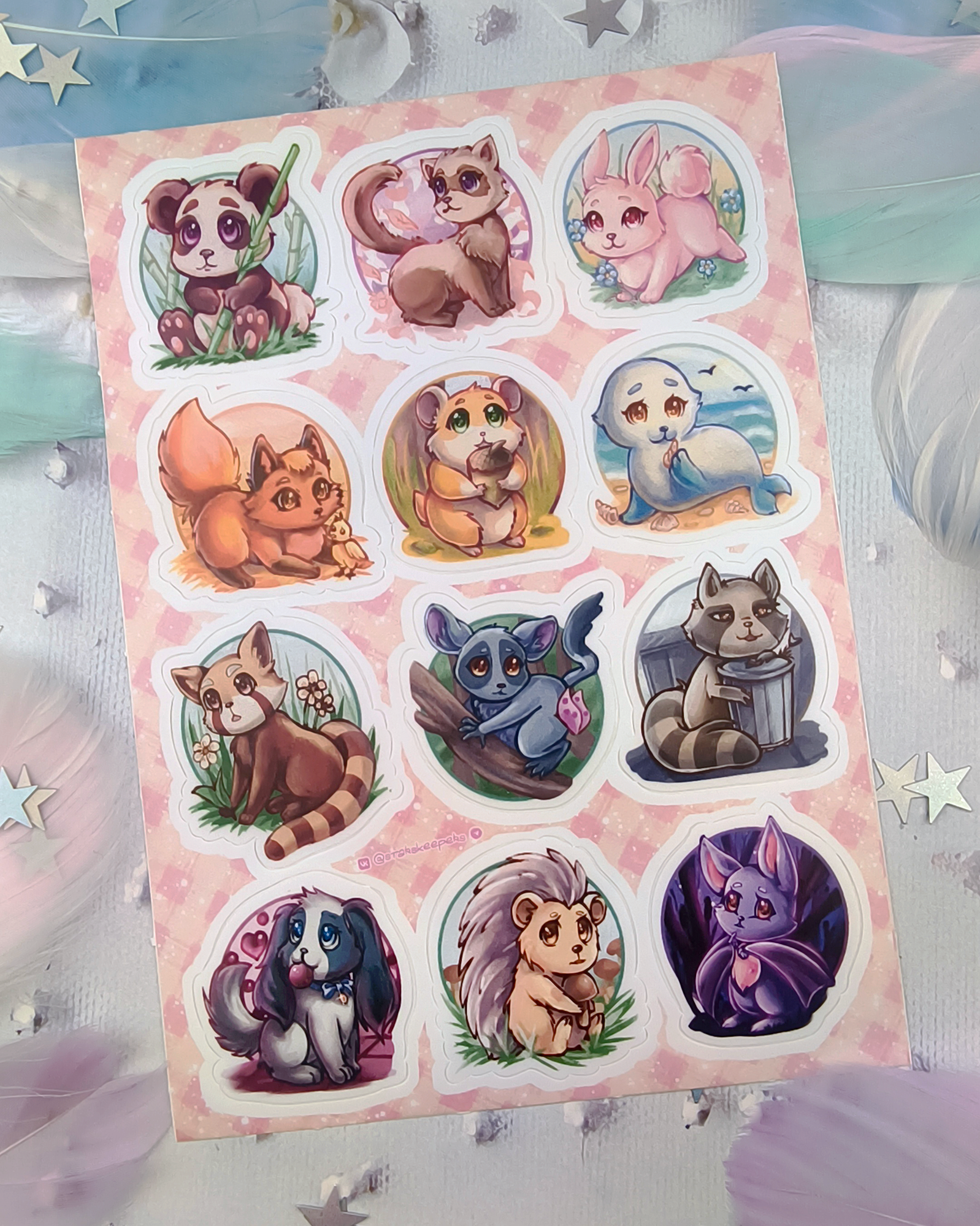 Стикерпак Cute Critters