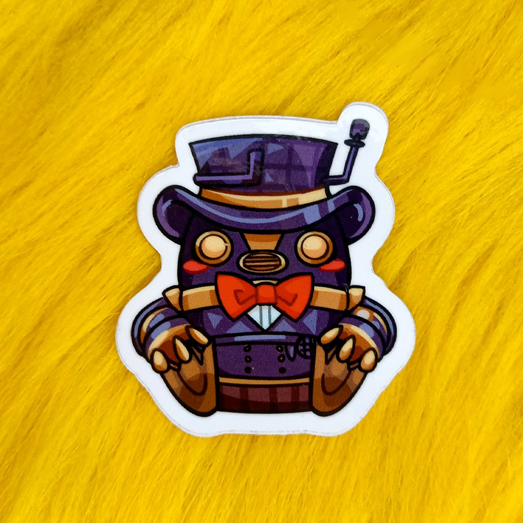 Стикер с вырубкой 5 см Бонбон