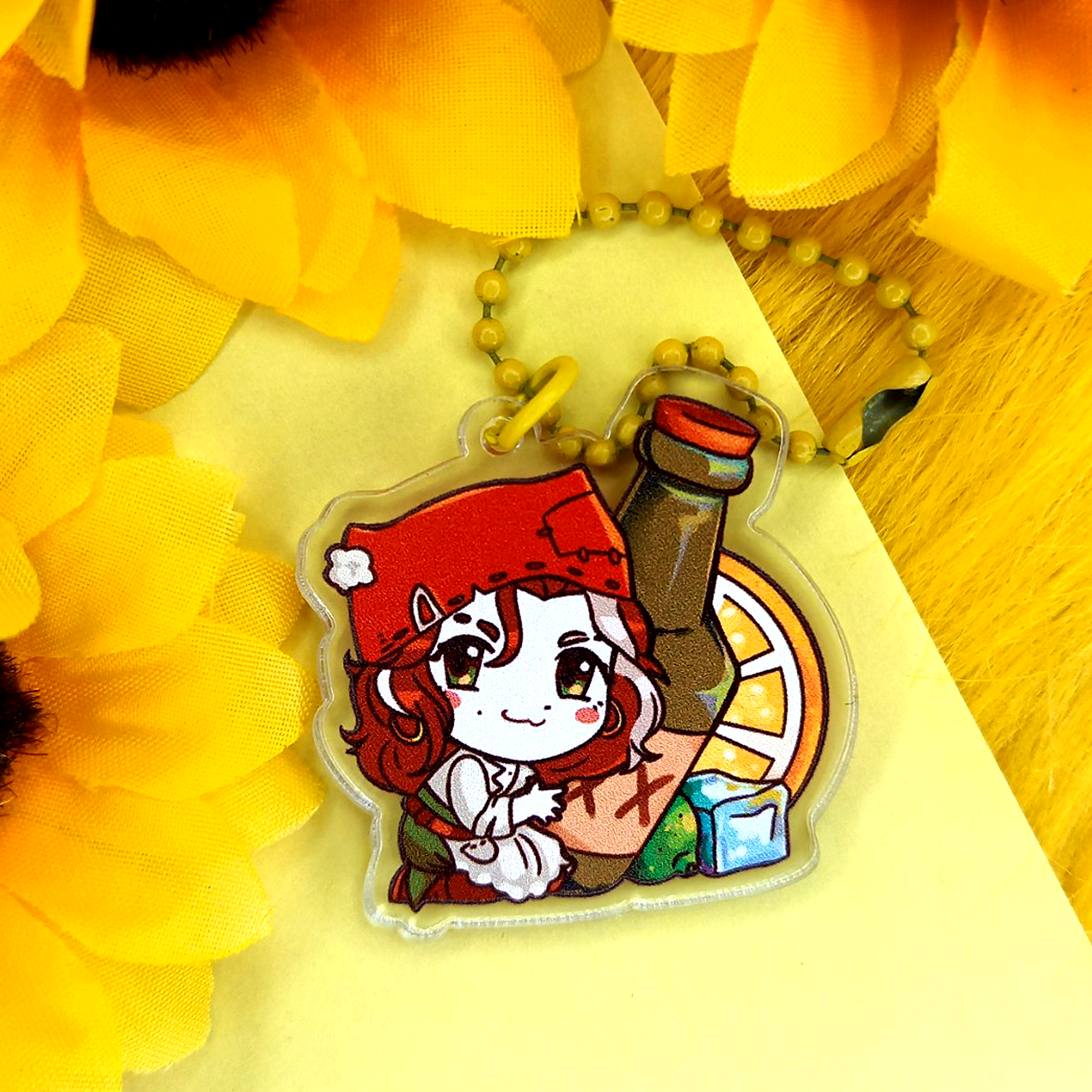 Брелок 4 см Деми