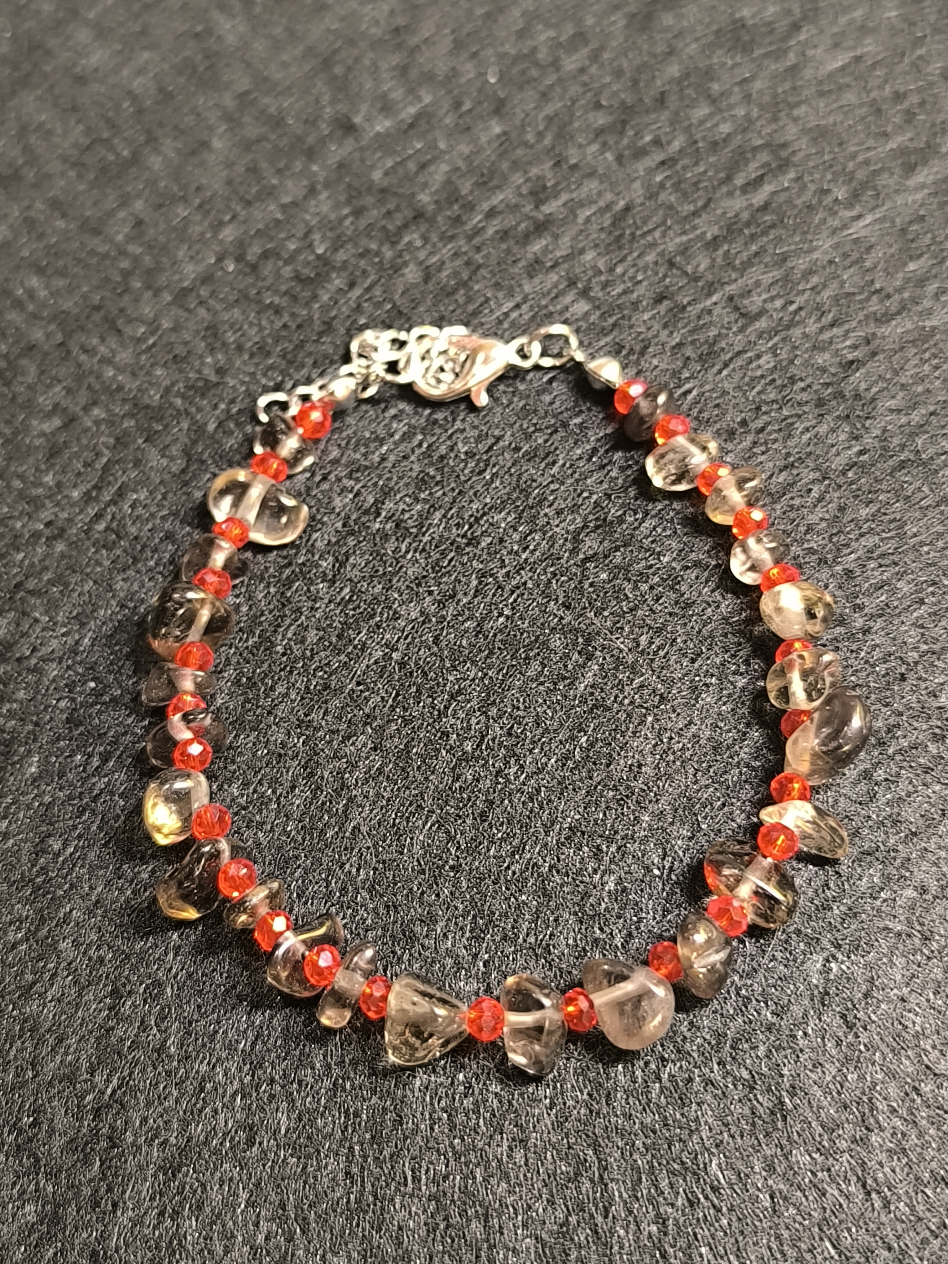 Браслет дымчатый кварц