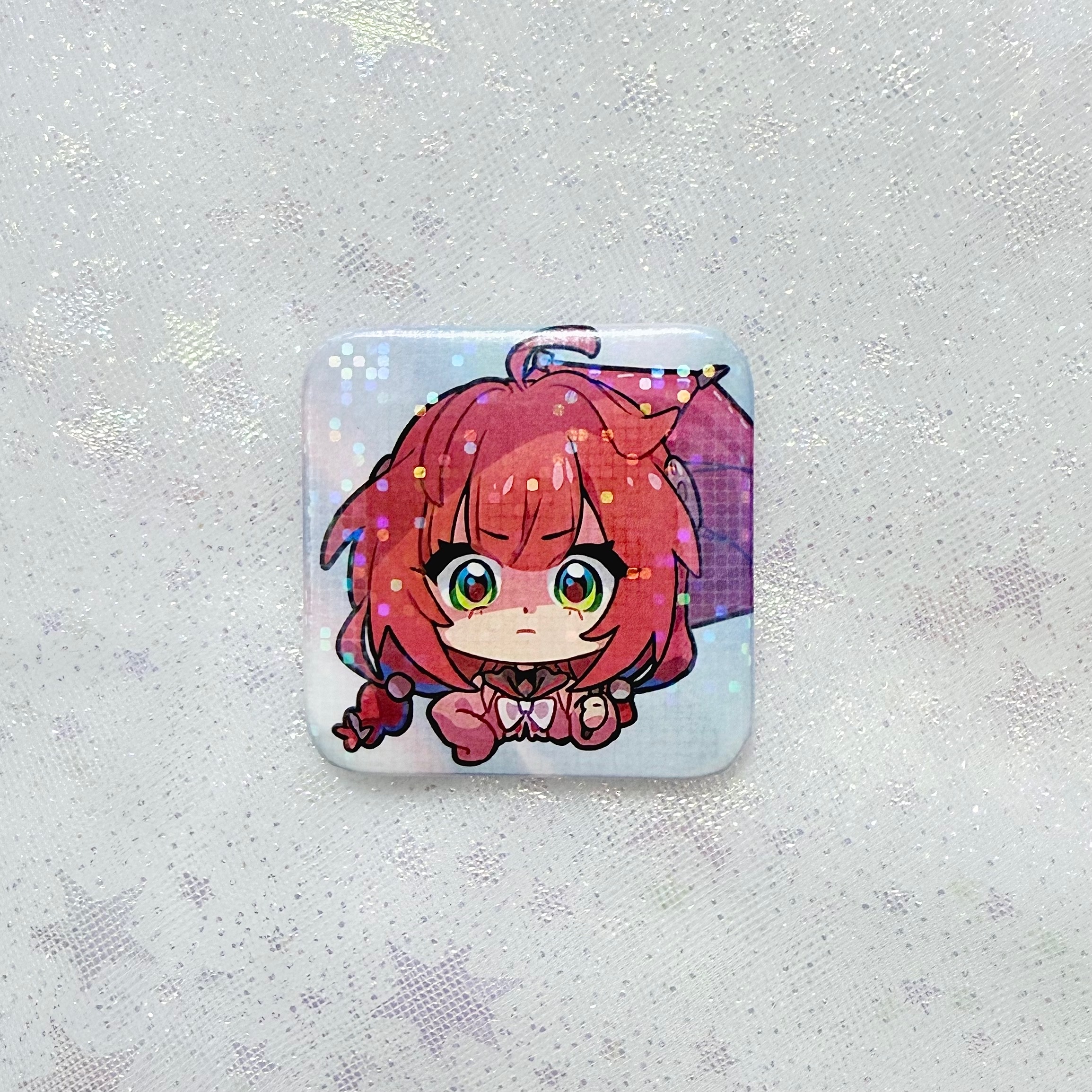 Значок 37мм квадрат Юдзуха