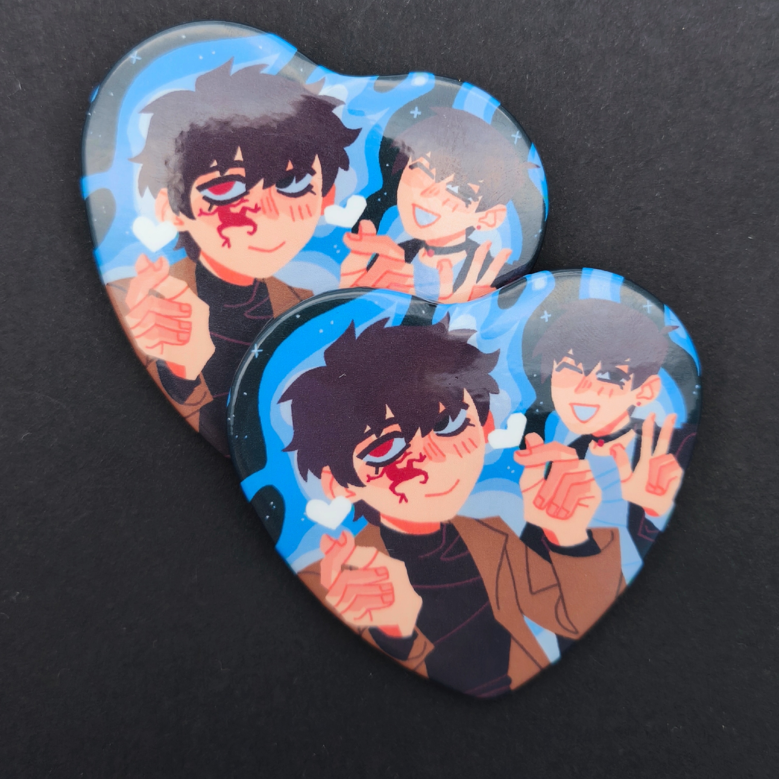 Значок братишки сердце