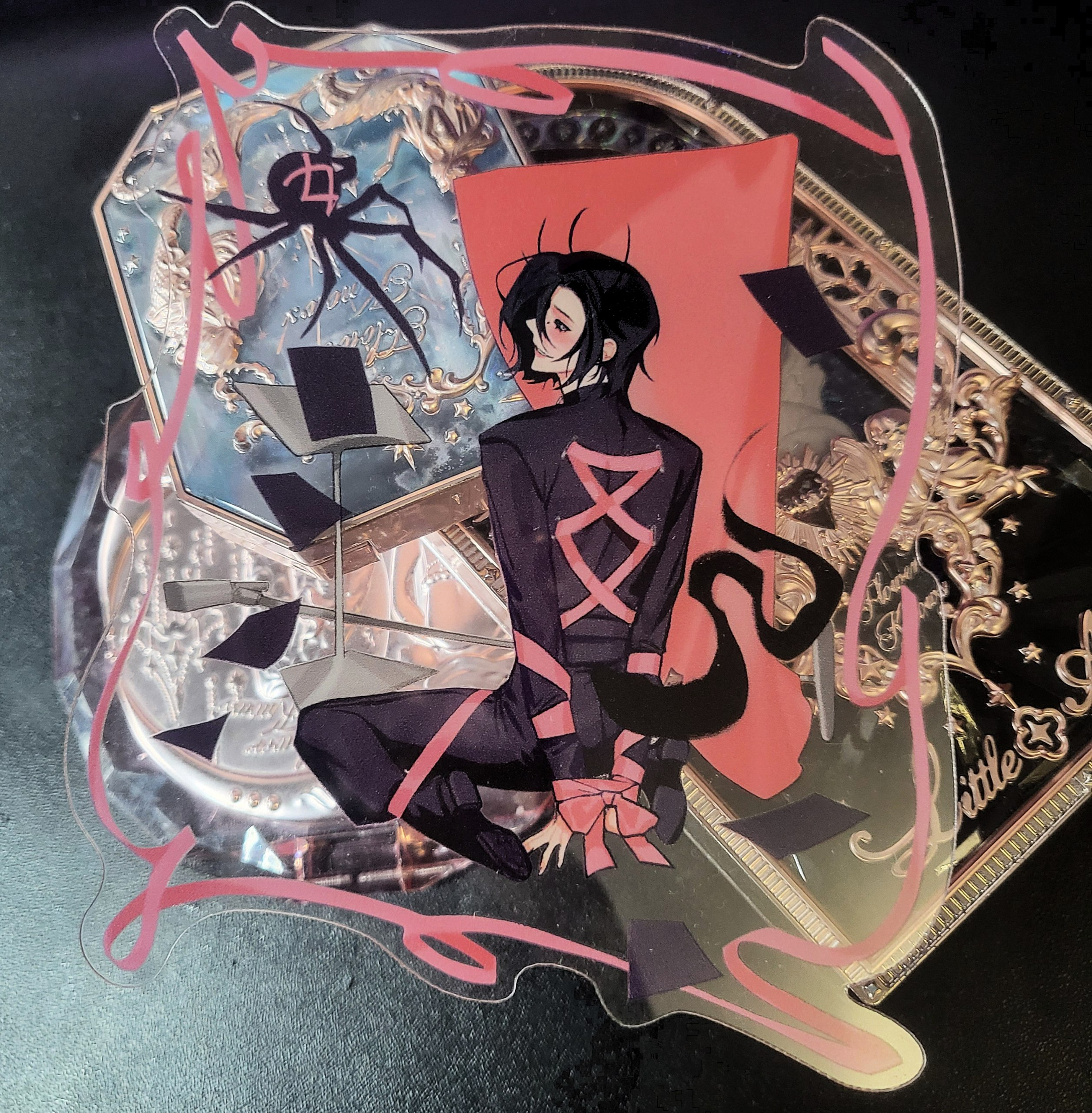 Открытка Валентин ленты