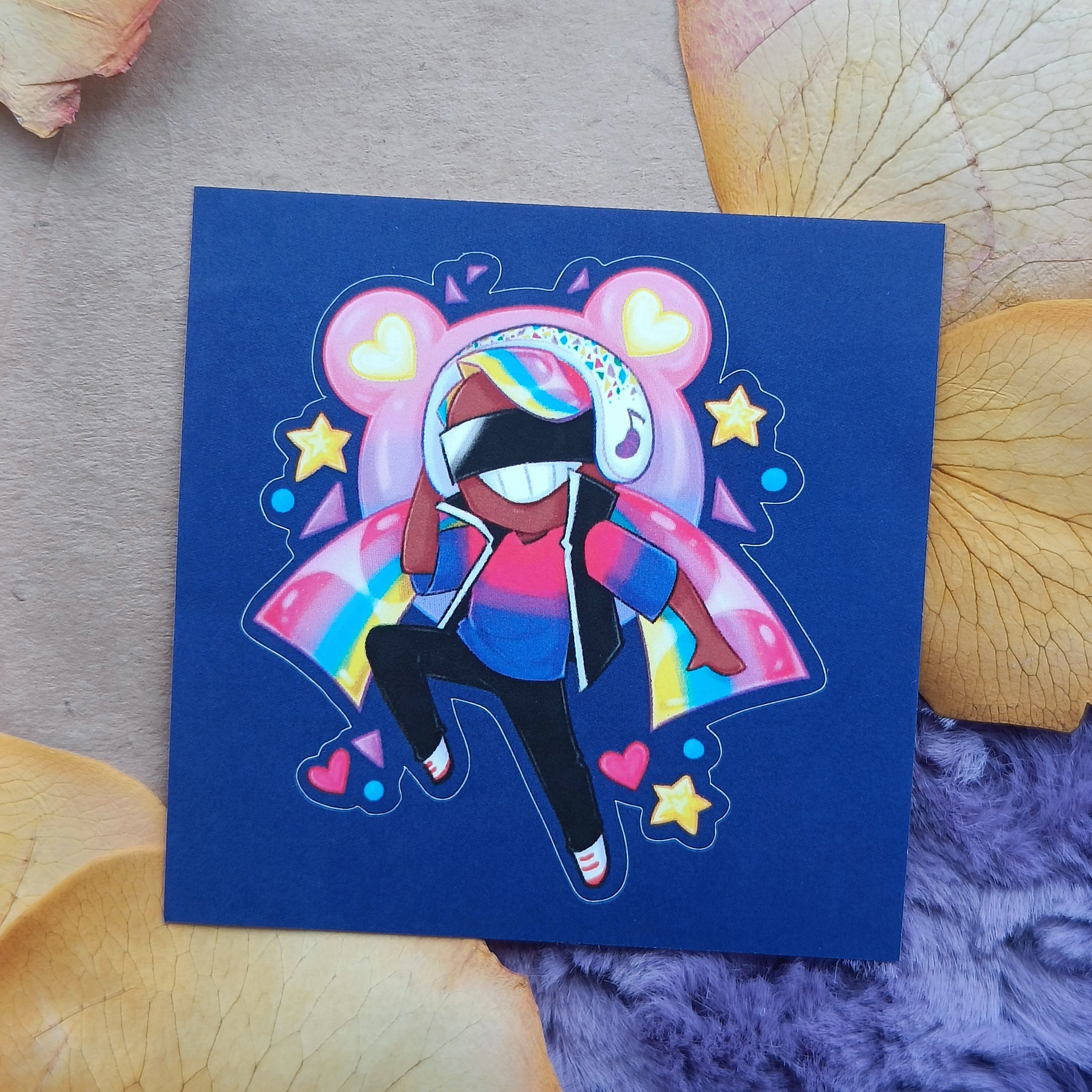 Стикер 6х6 DJ Cookie