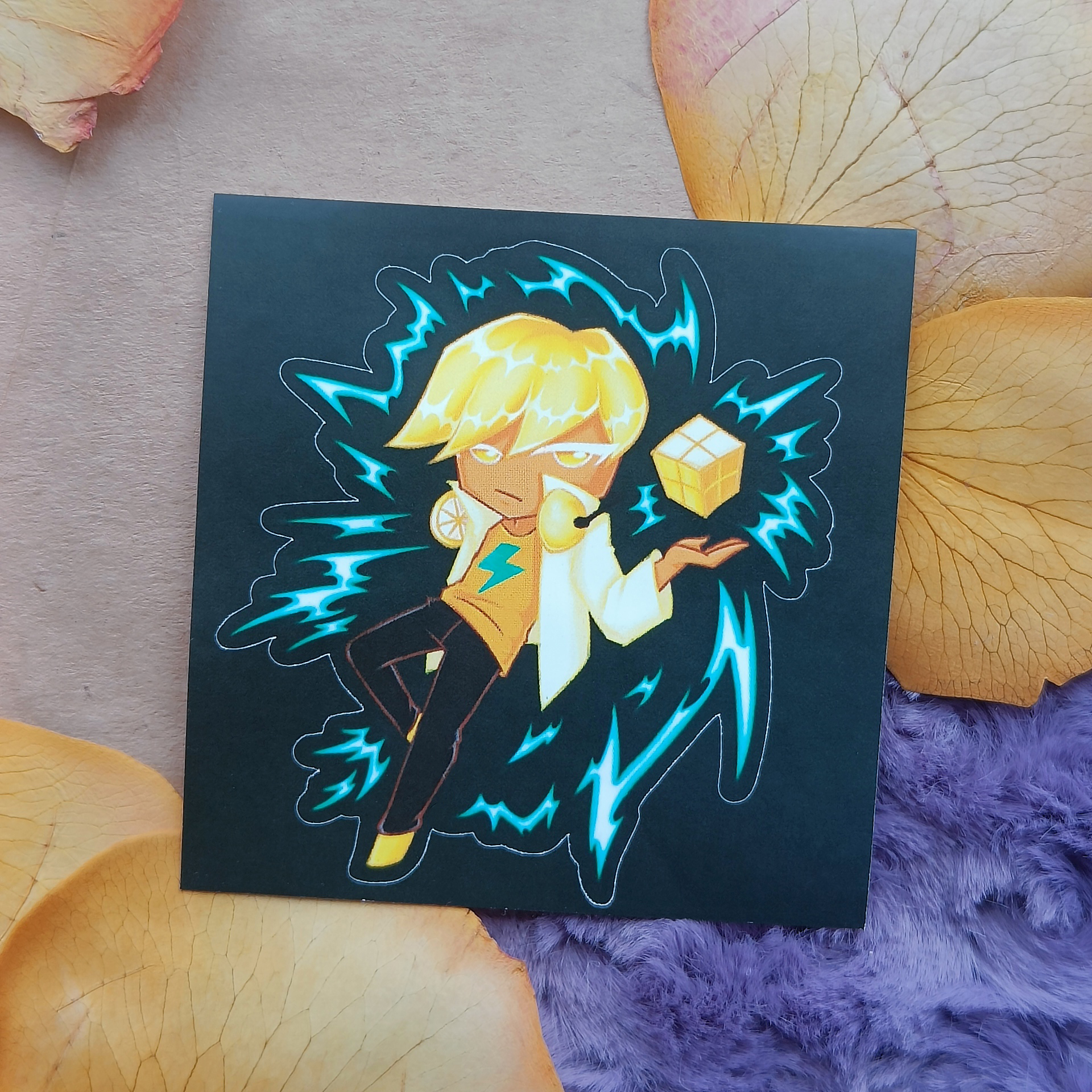 Стикер 6х7 Lemon Cookie