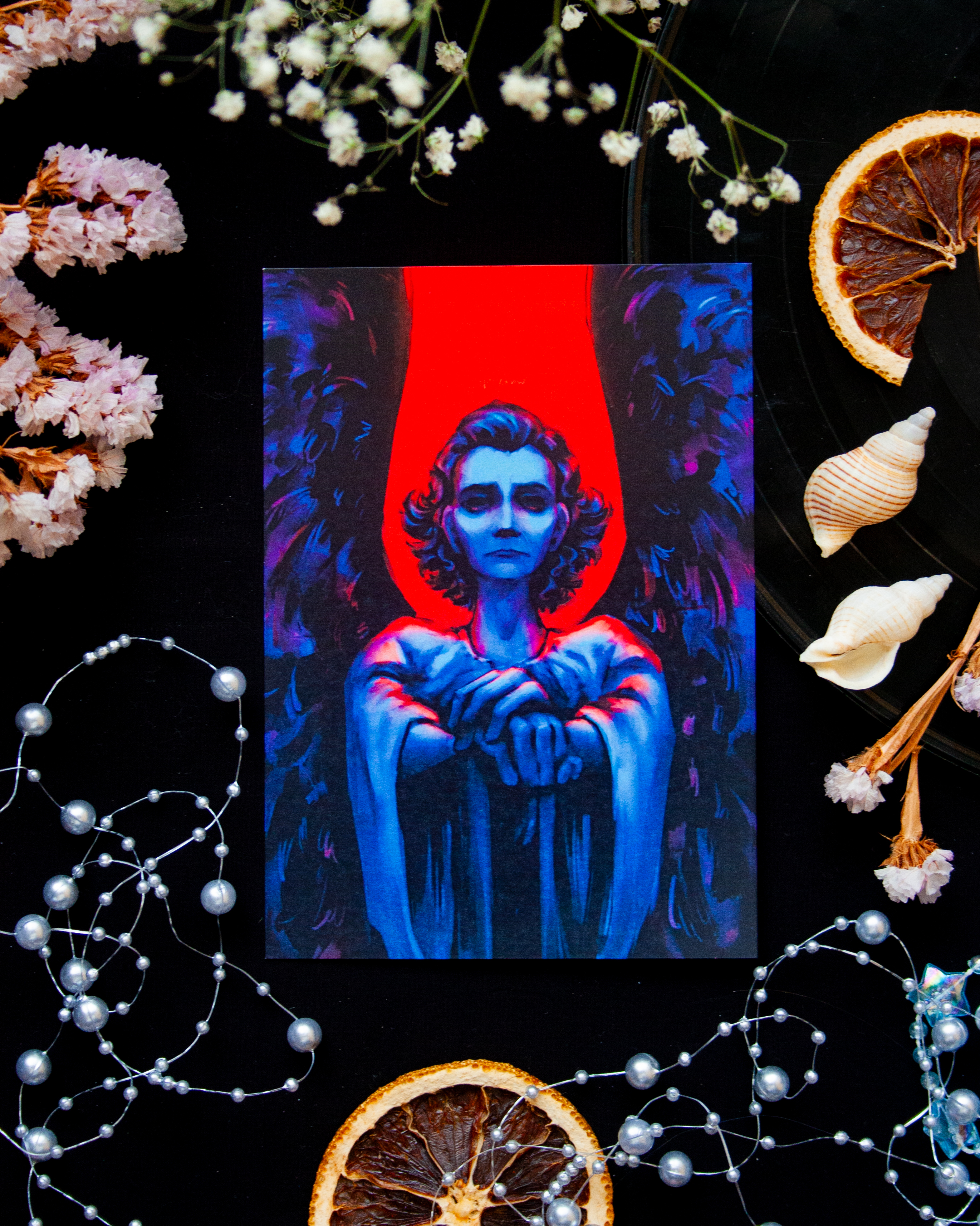 Принт "Кроули. Ангел" А6