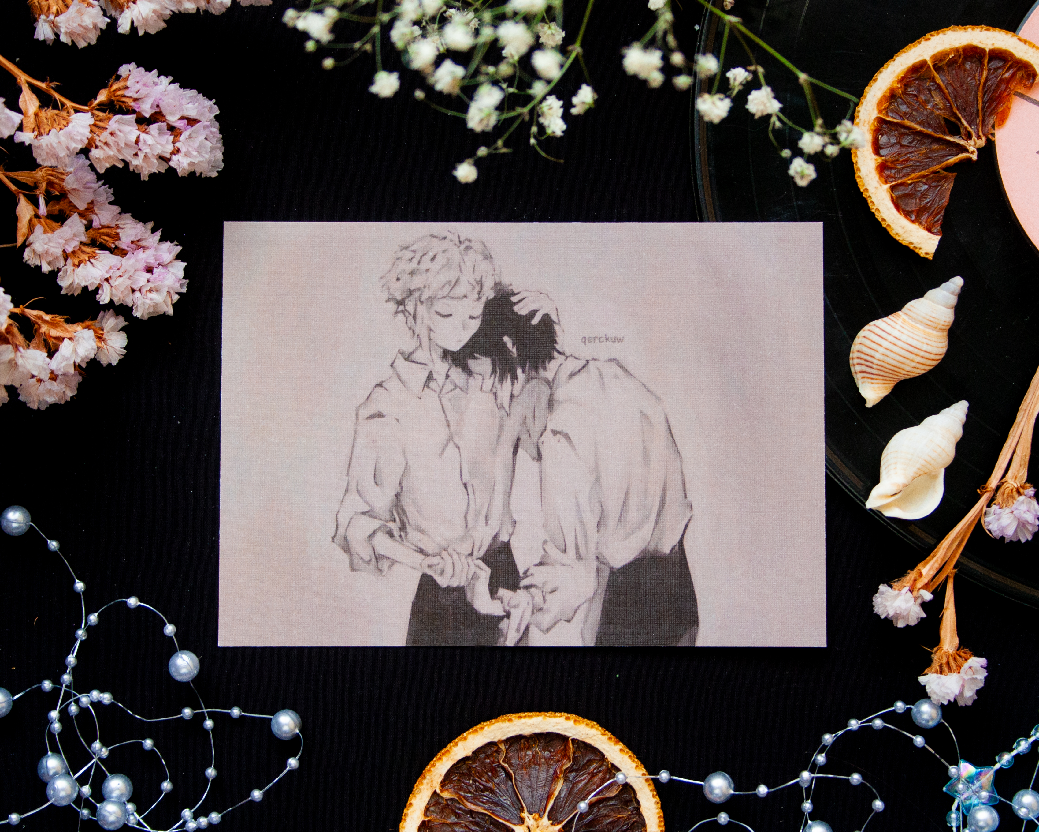 Принт "Акутагава и Ацуши" А6