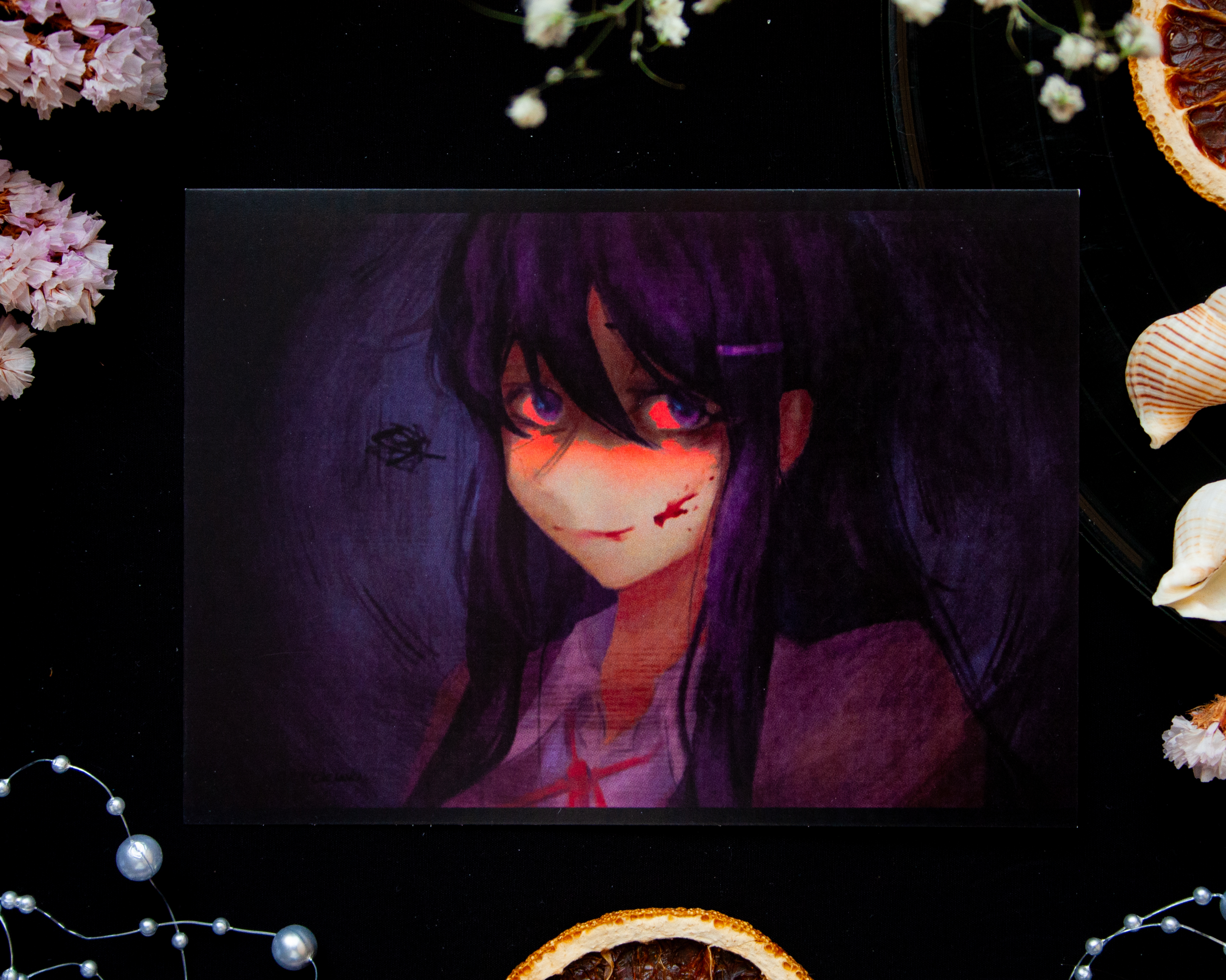 Принт "Юри. Литературный клуб" А6