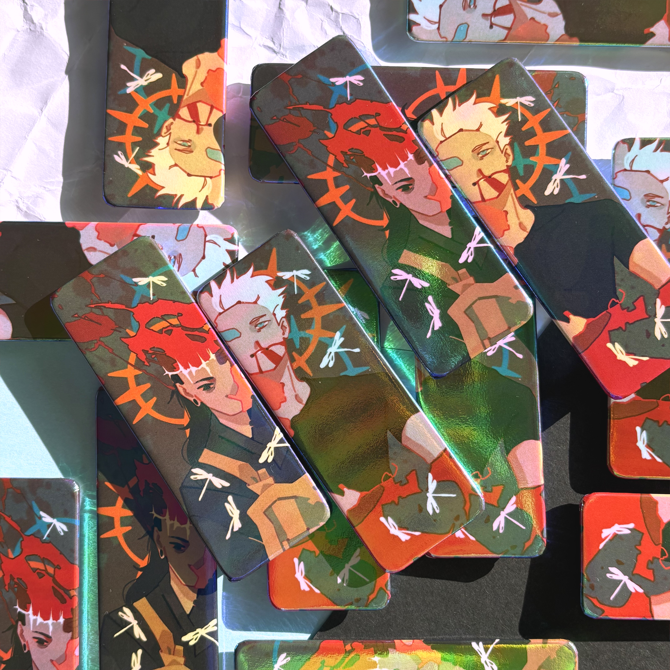 Значки Гето и Годжо