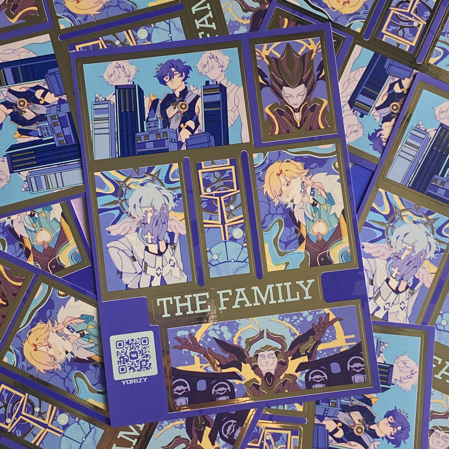 Стикерпак Семья