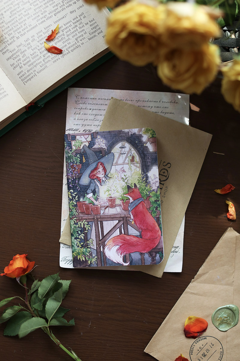 Блокнот А6 Оранжерея