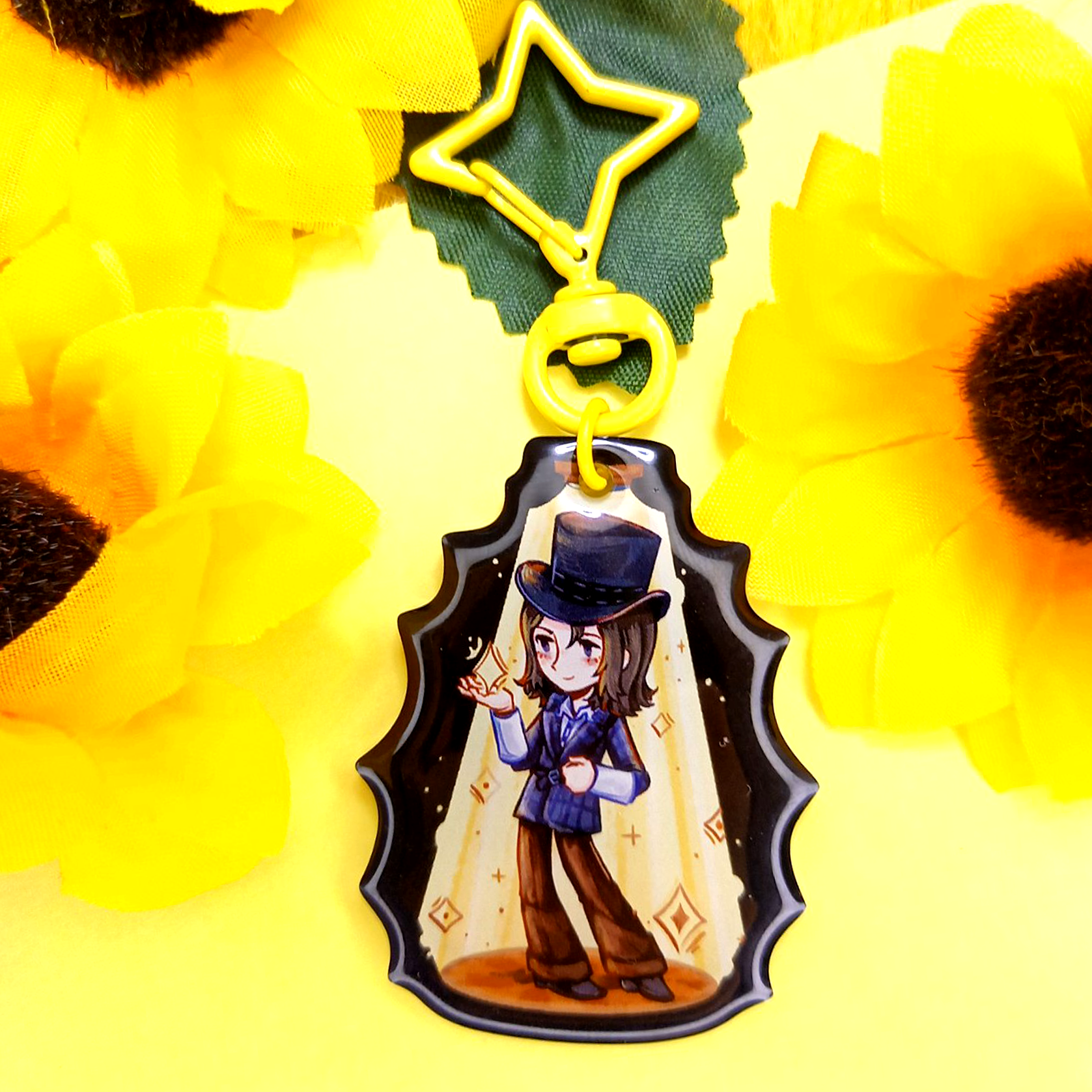 Брелок 5 см эпокс Аманда Гэддис