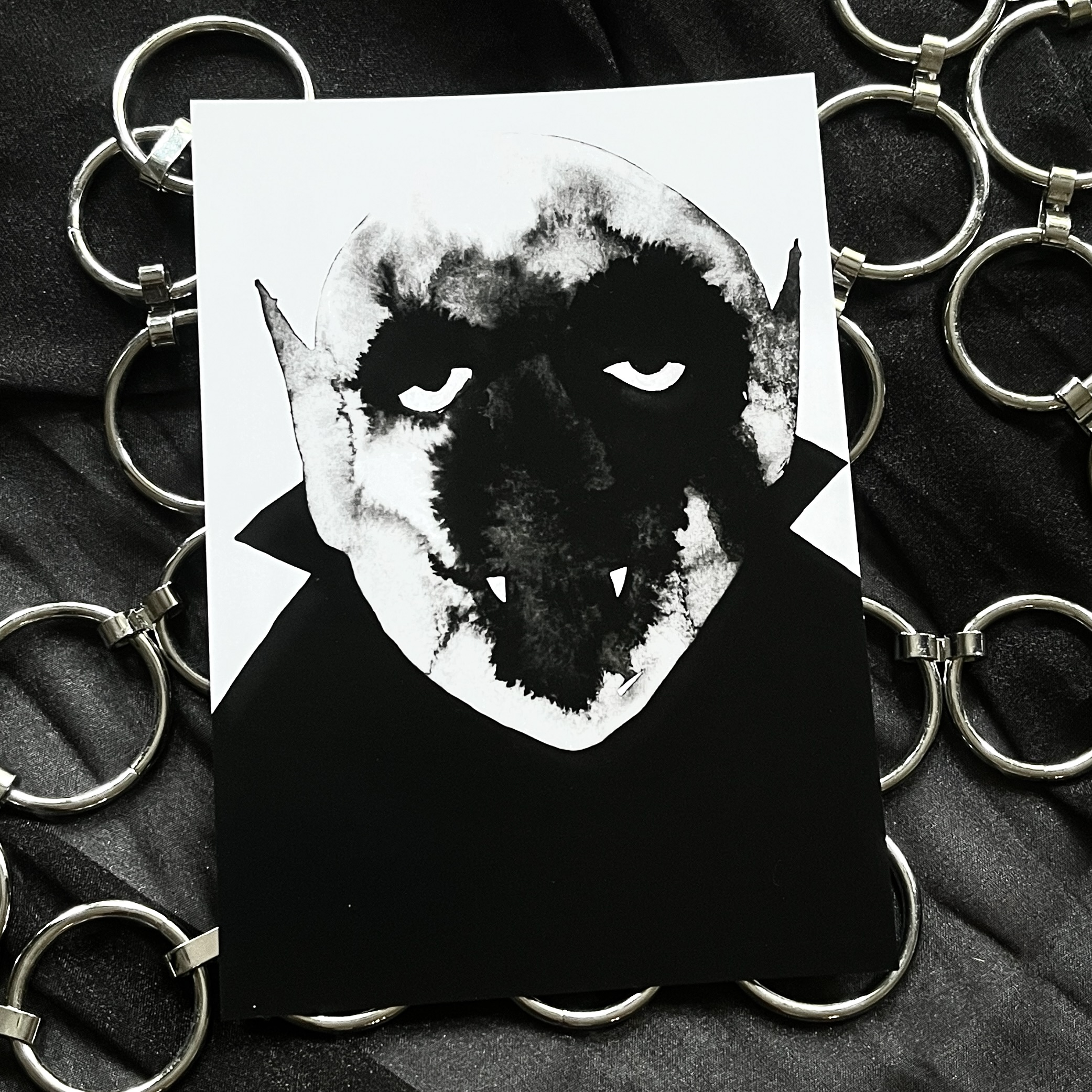 Открытка А6 "Добрый вампир"