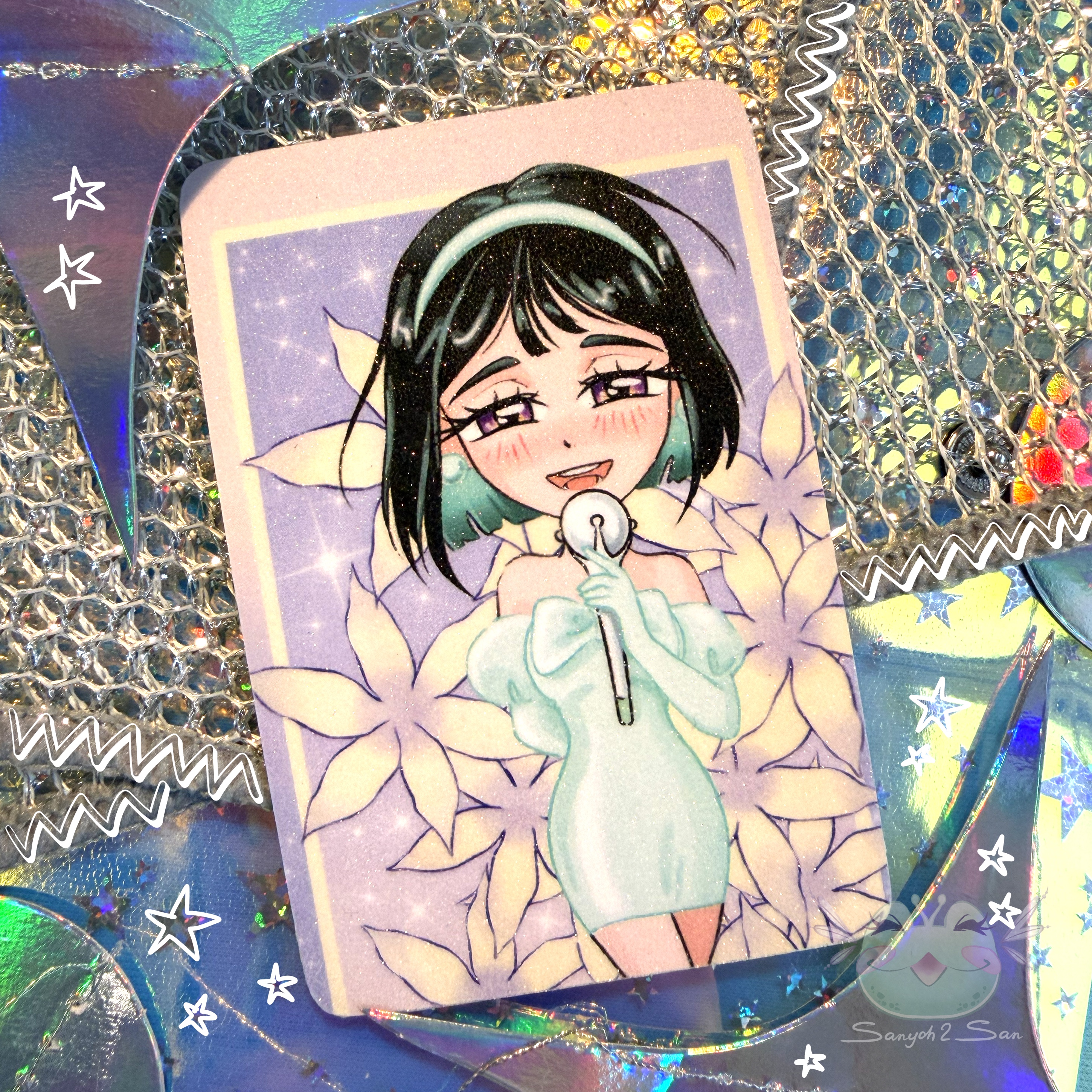 Карточка 6 на 8 см, сахар, ALNST, SUA