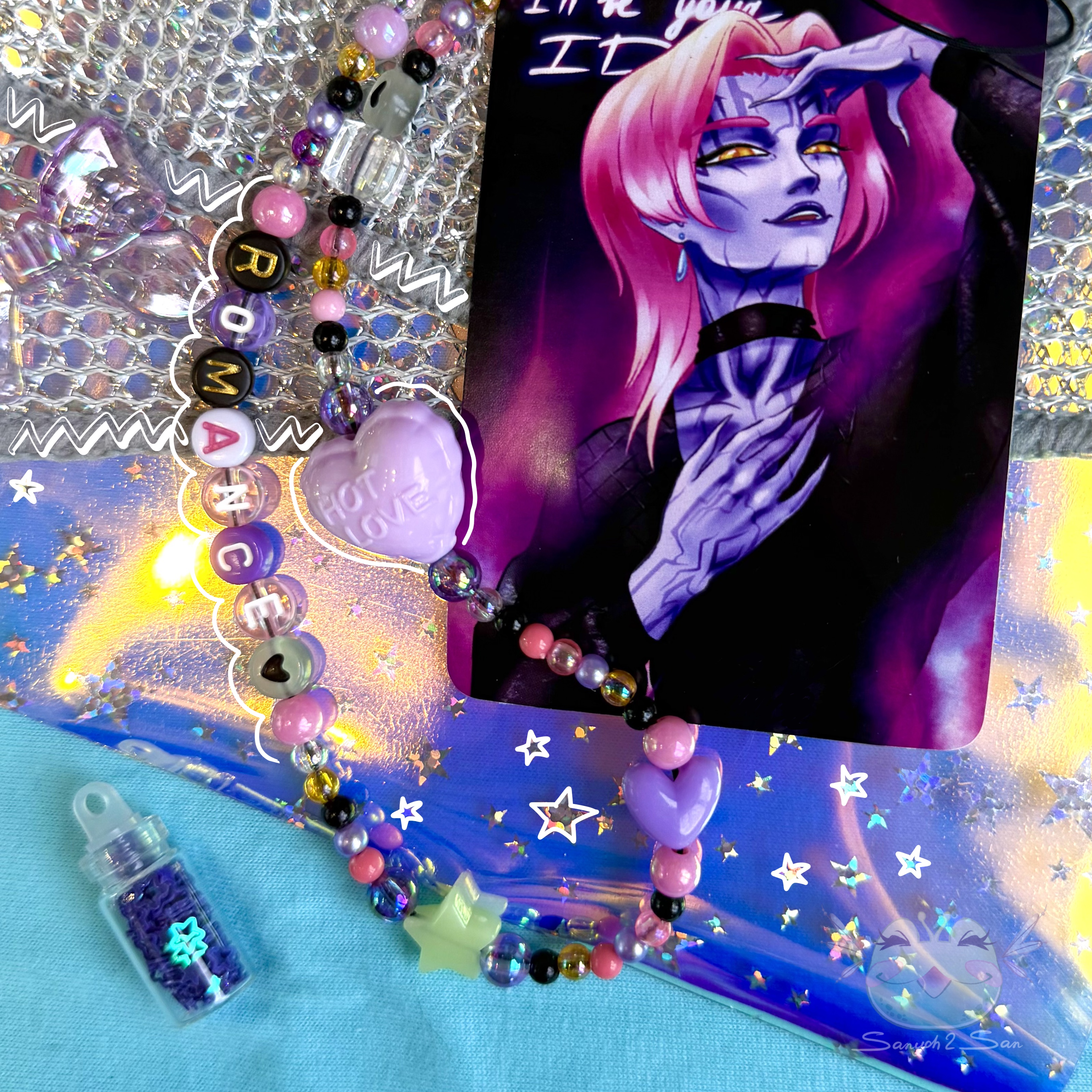 Брелок-петля, KPOP D.H., ROMANCE