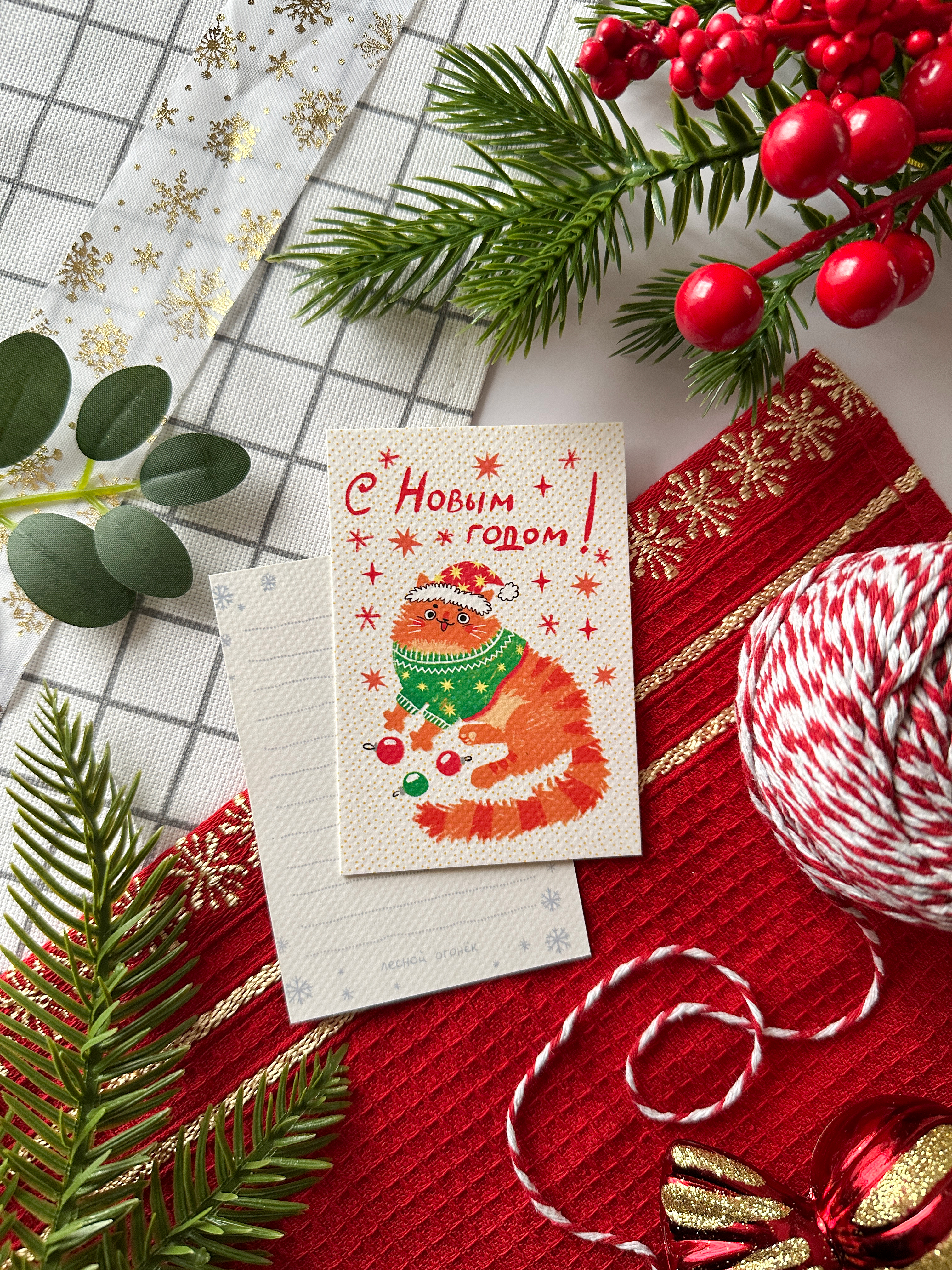 Карточка НГ Рыжик