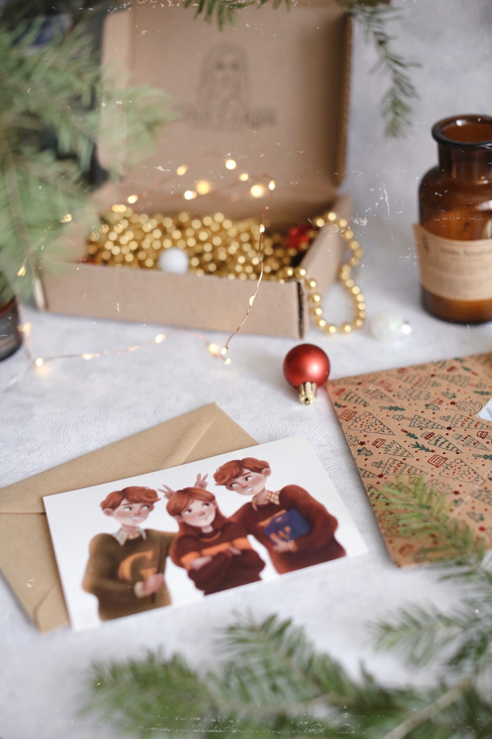 Открытка Уизли