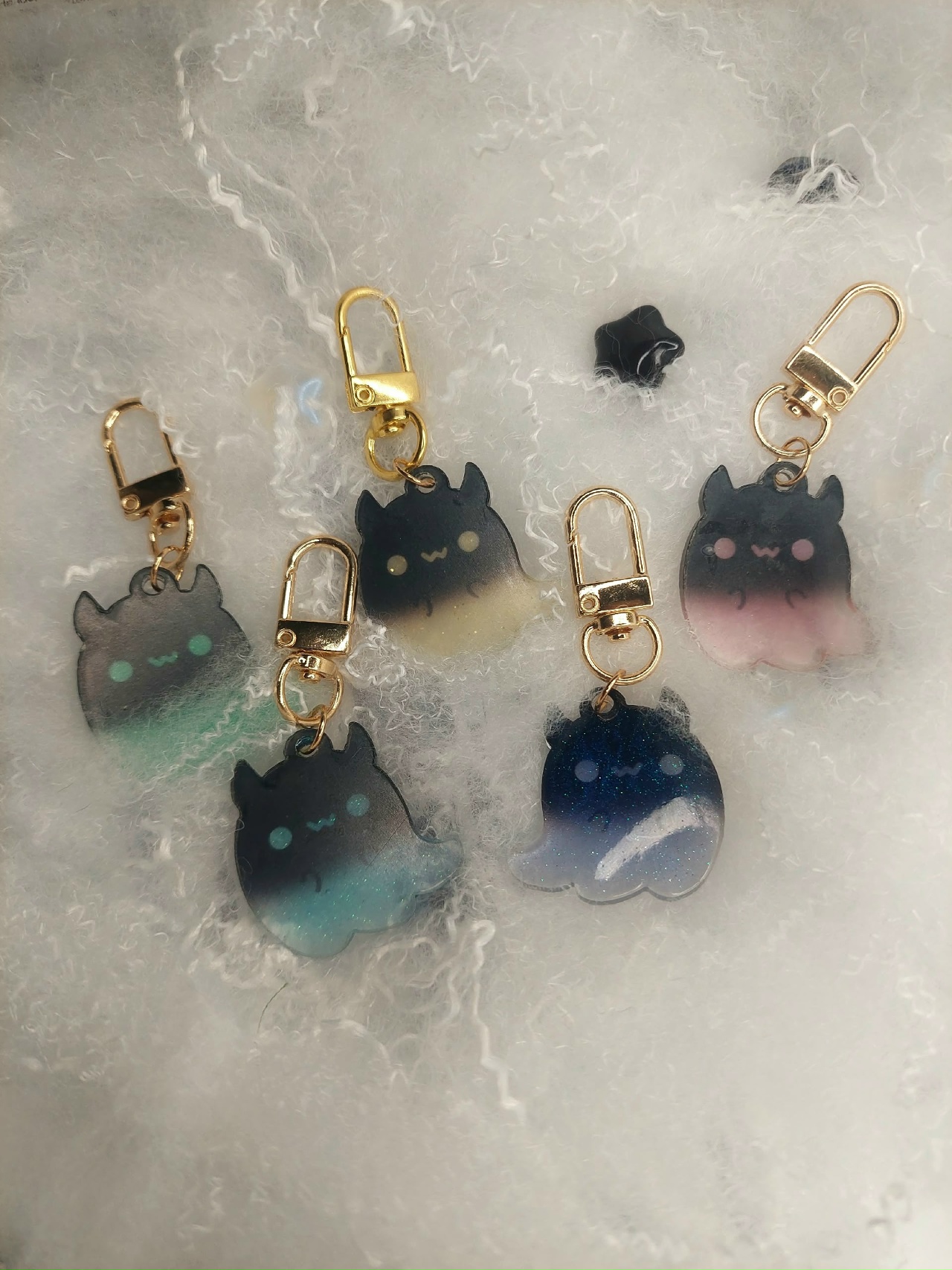 Брелок Призрак чертенок