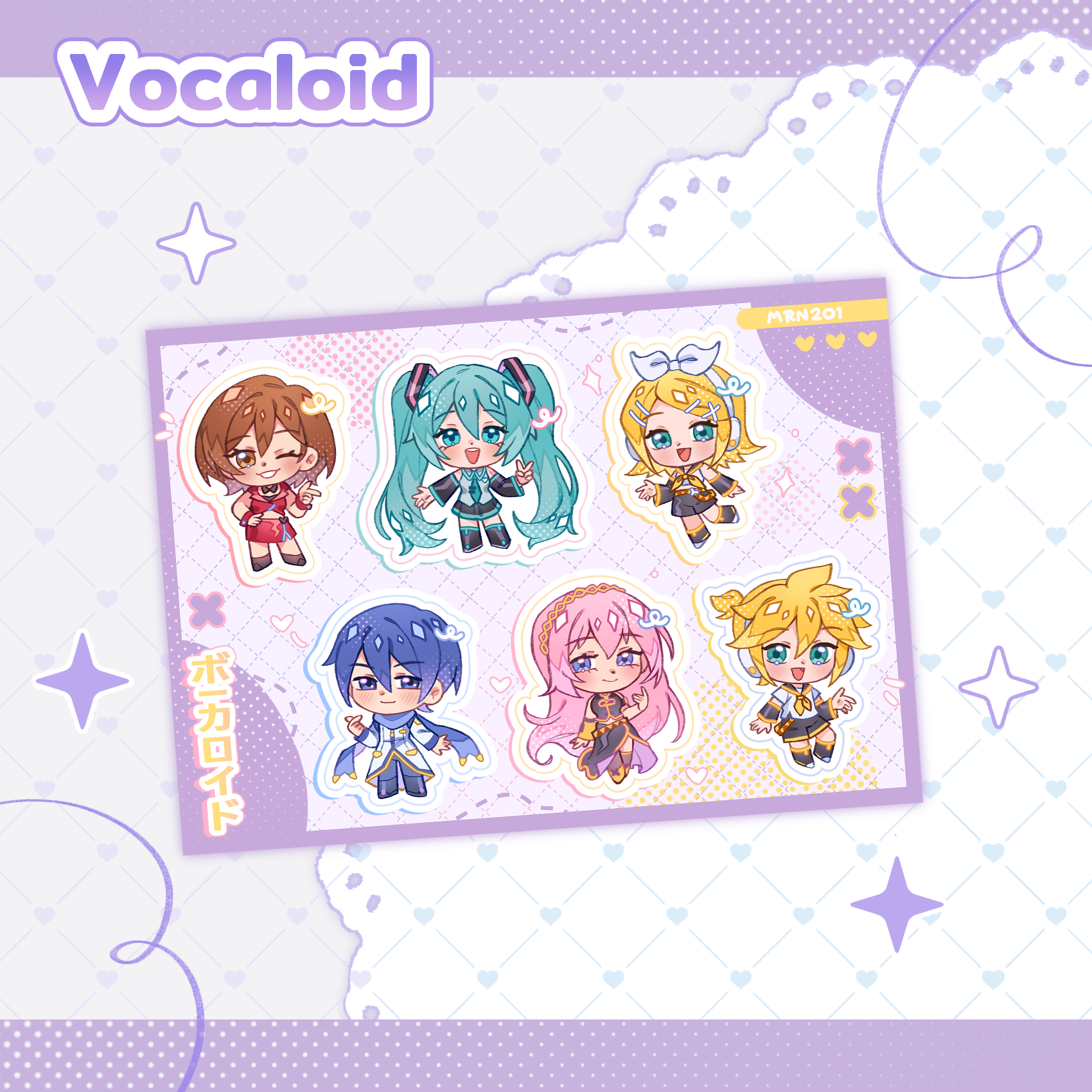 Стикерпак Вокалоиды