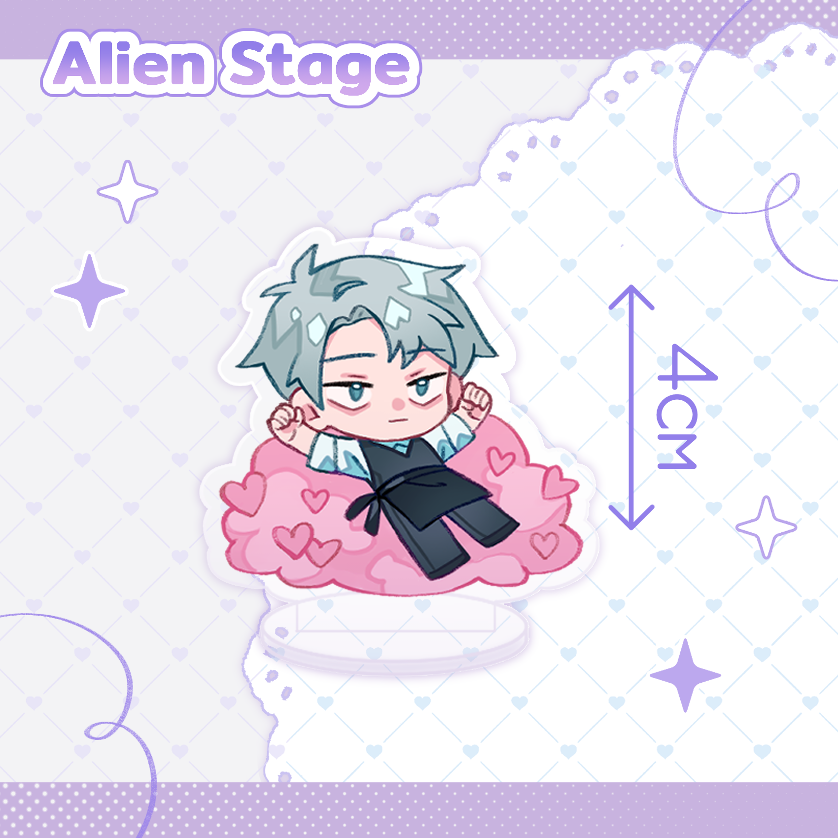 Акриловый стенд Тилл 4см