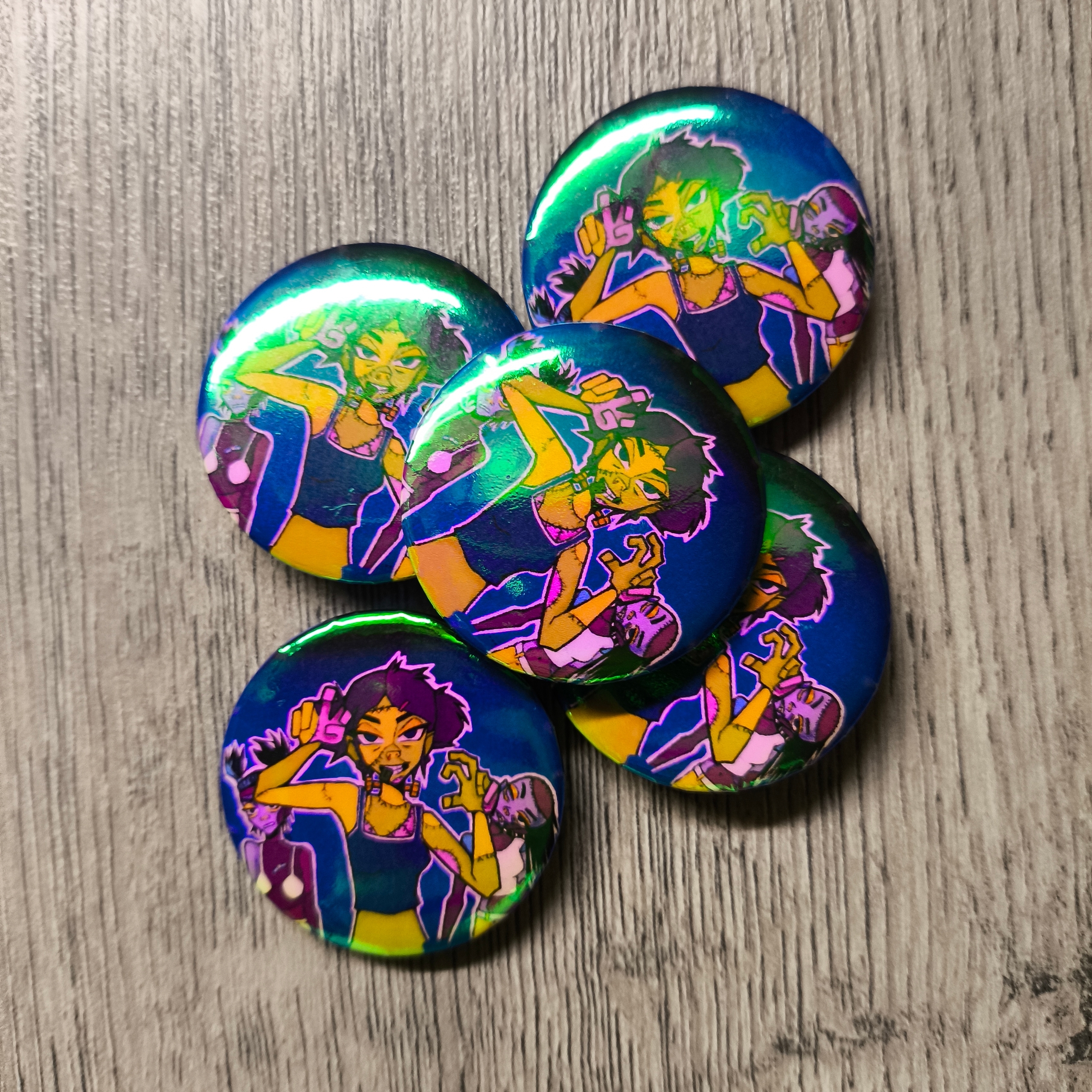 Значок 37мм северное сияние мси