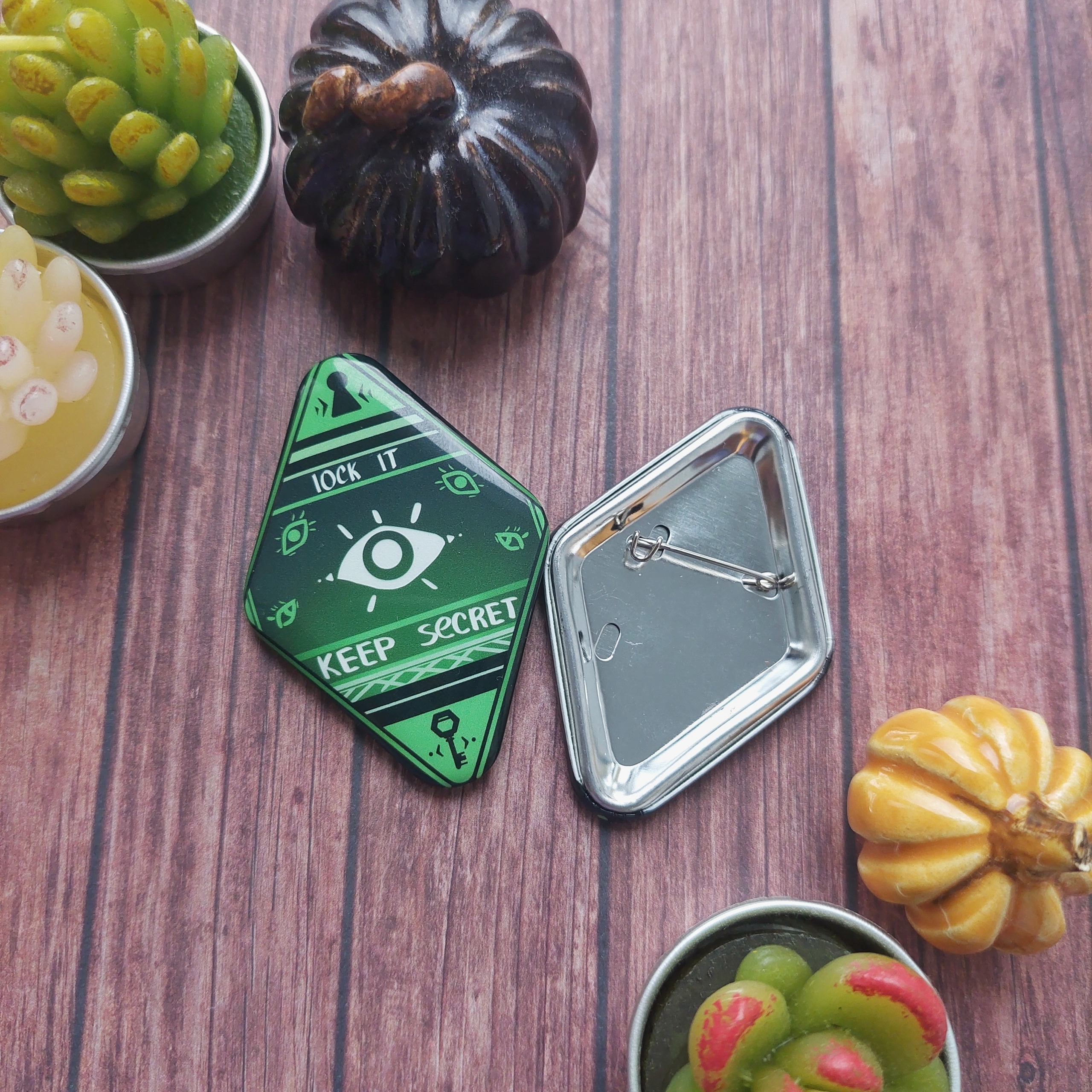 Значок фигурный светящийся