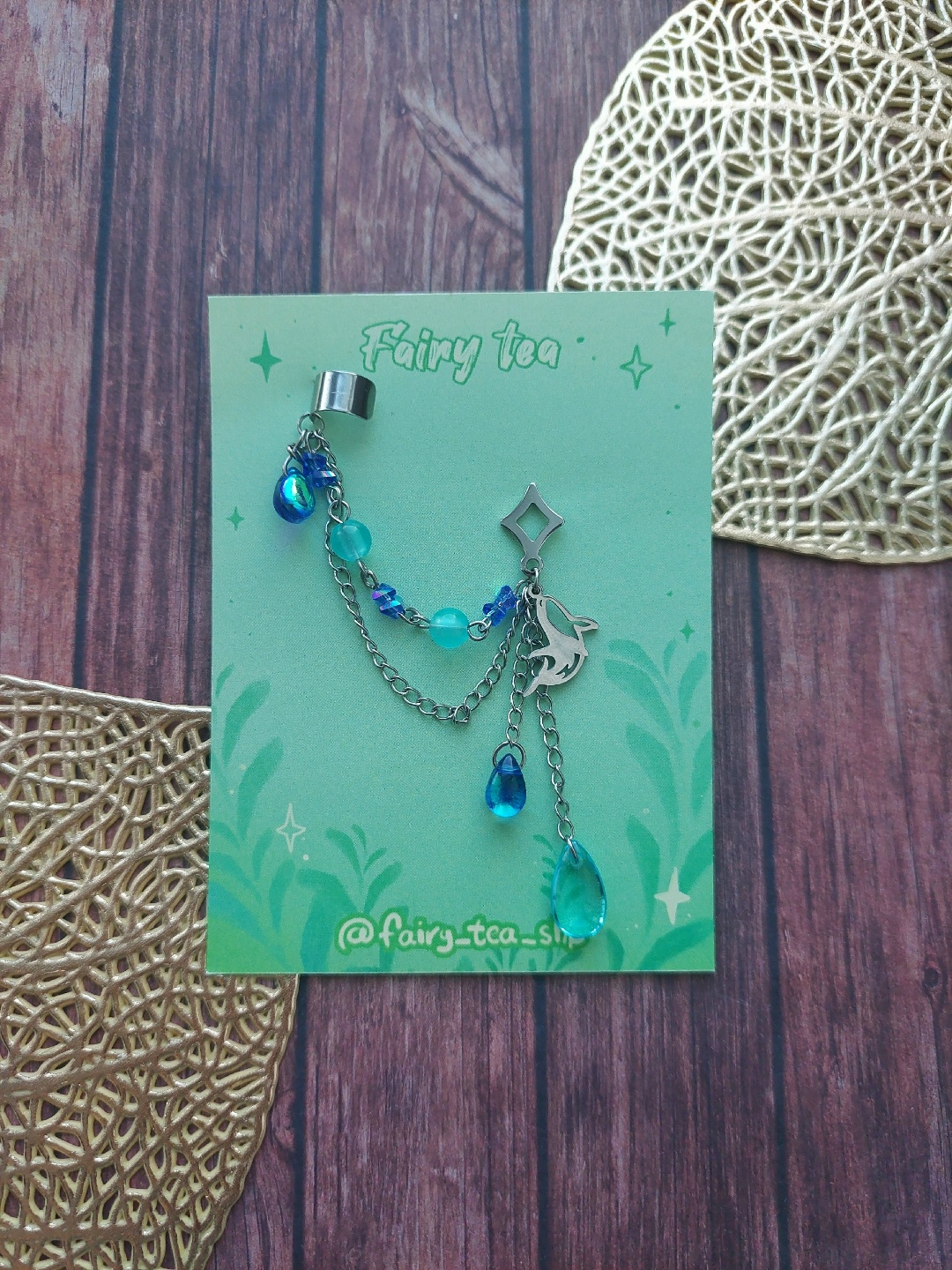 Моносерьга Кит