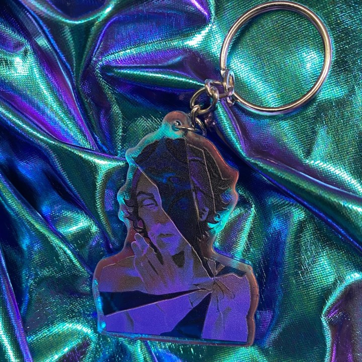 Брелок "Разбитое зеркало"