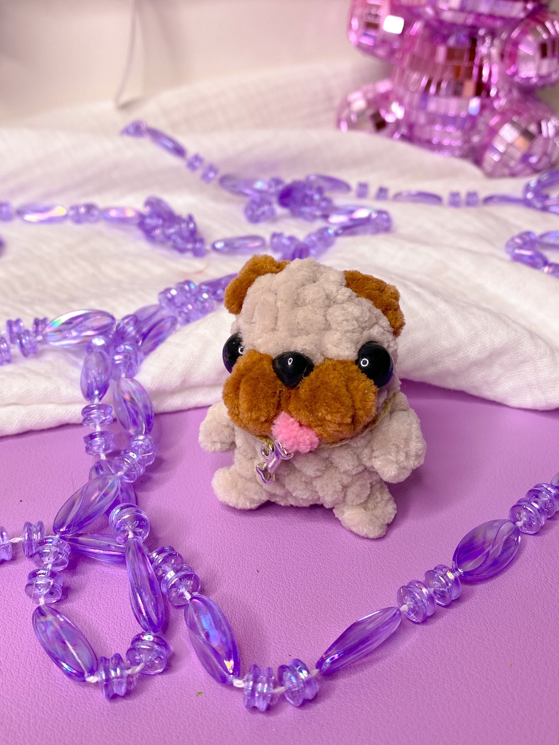 Мопс-брелок