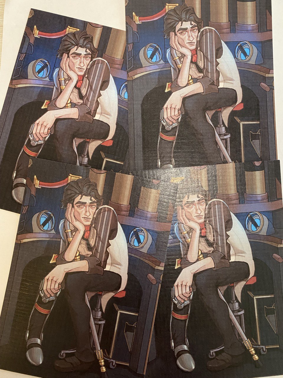 Открытка "Виктор в лабе"