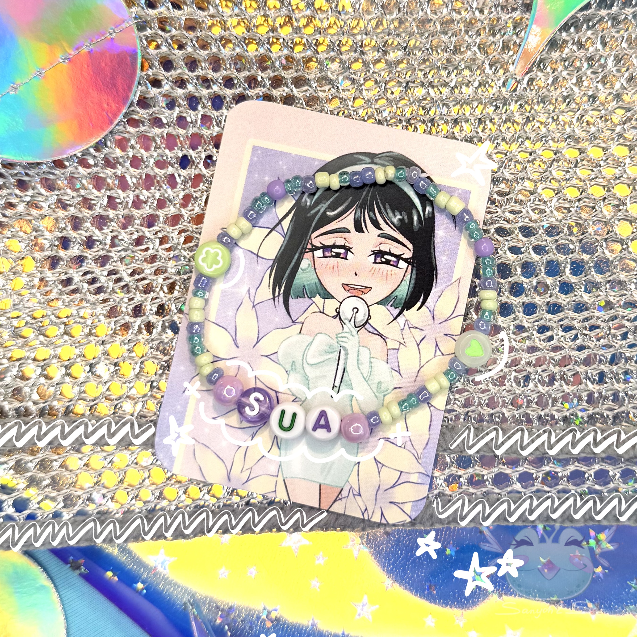 Браслет на резин., ALNST, SUA