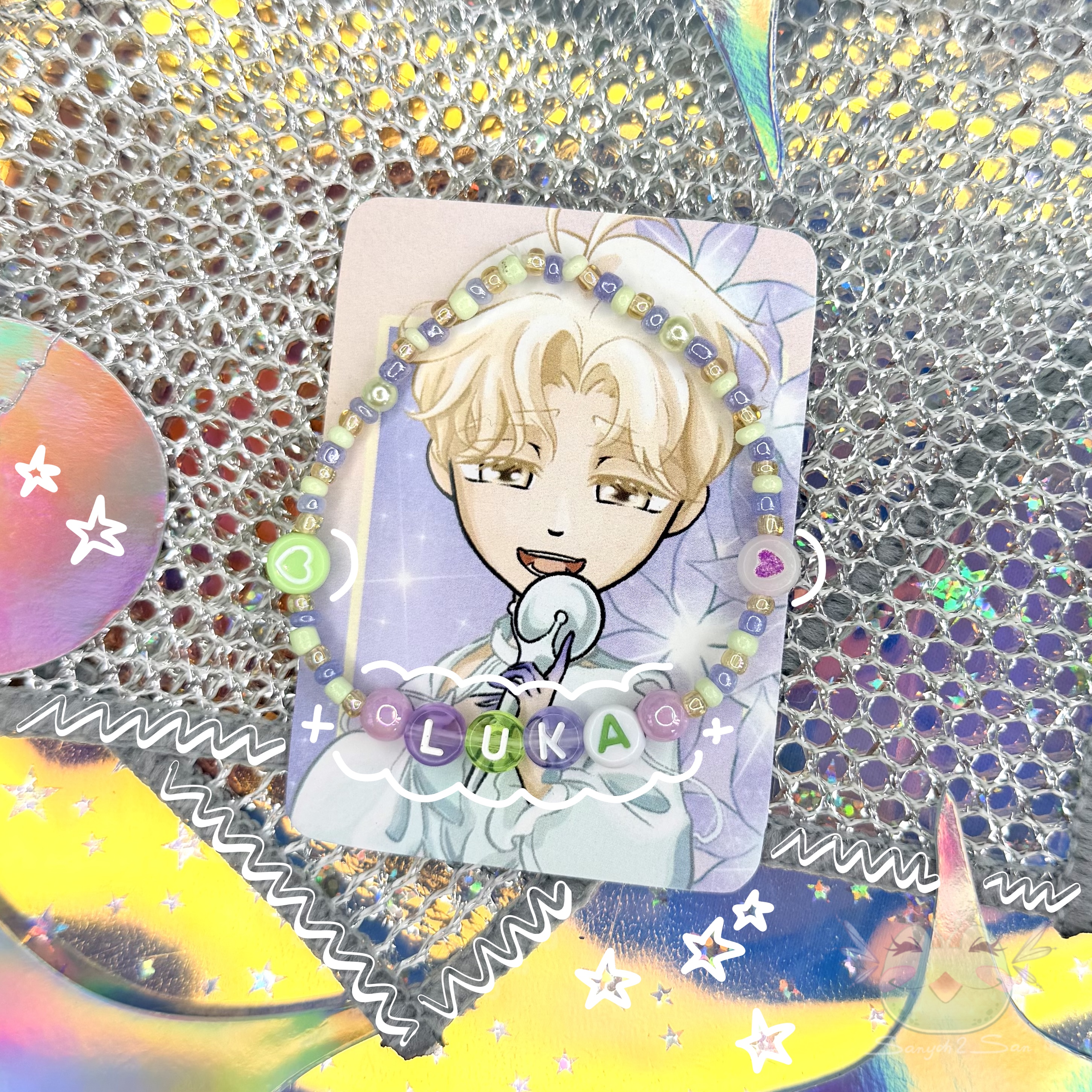 Браслет на резин., ALNST, LUKA