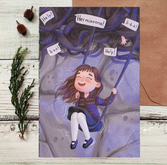 Открытка HELP