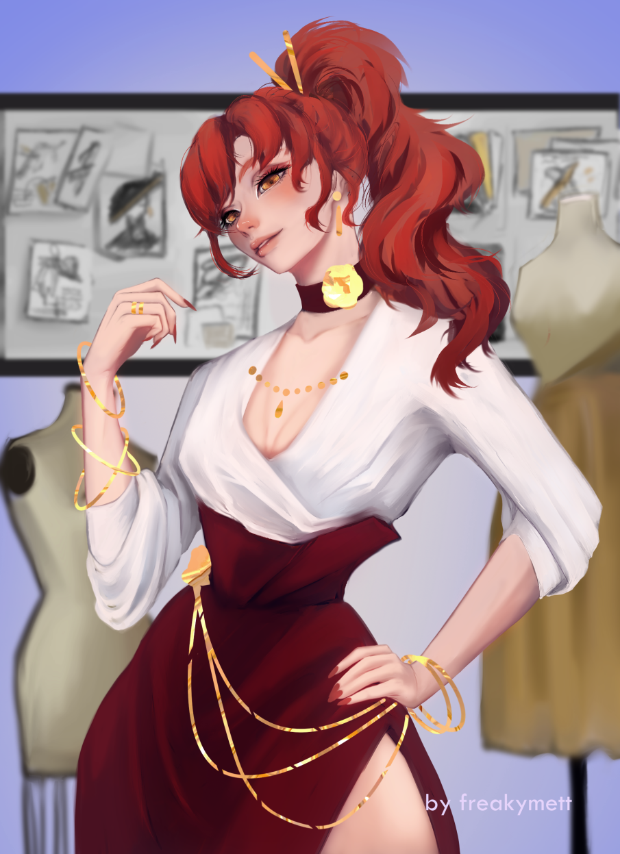 Открытка А6 Химеко софт-тач, золото