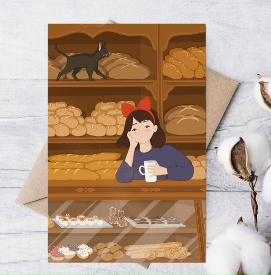 Открытка "Миядзаки"