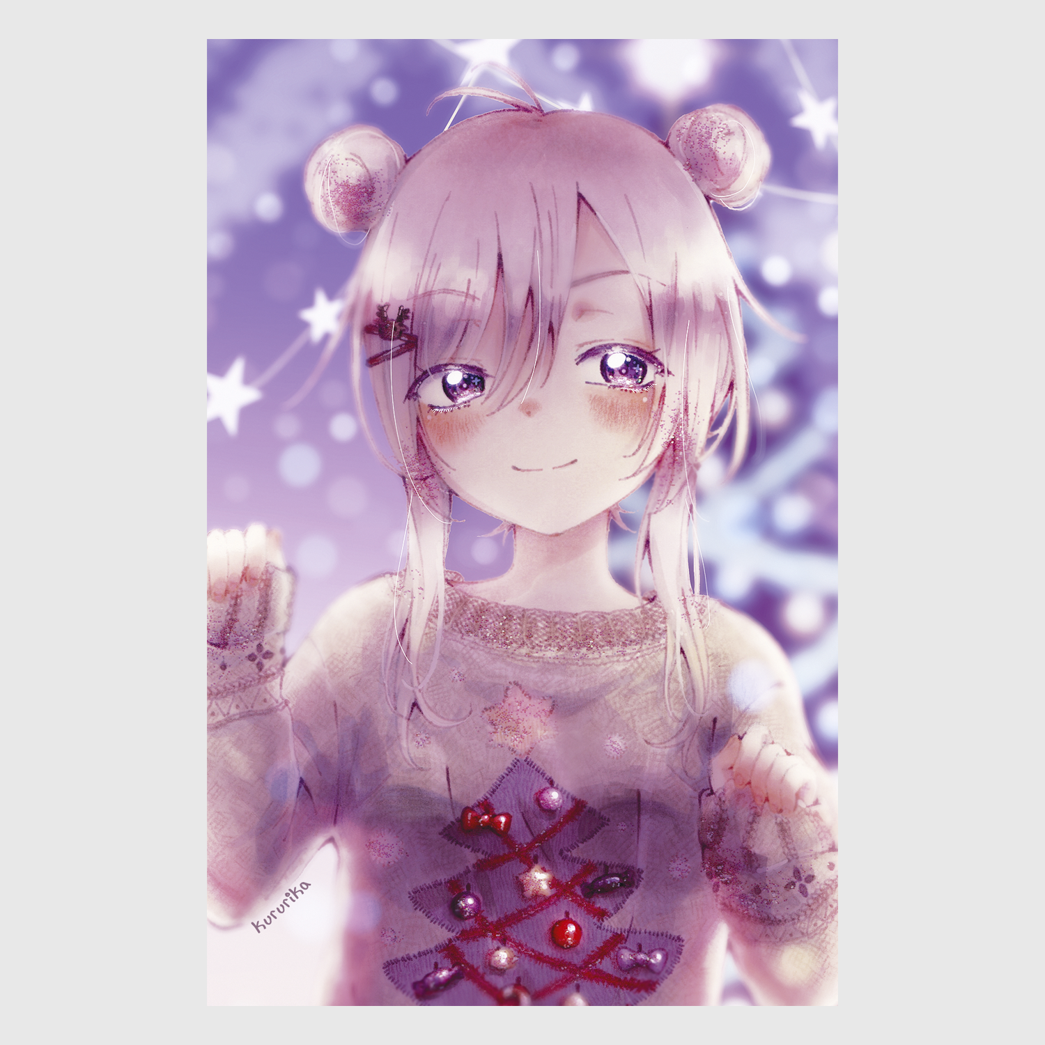 Открытка А6 зима