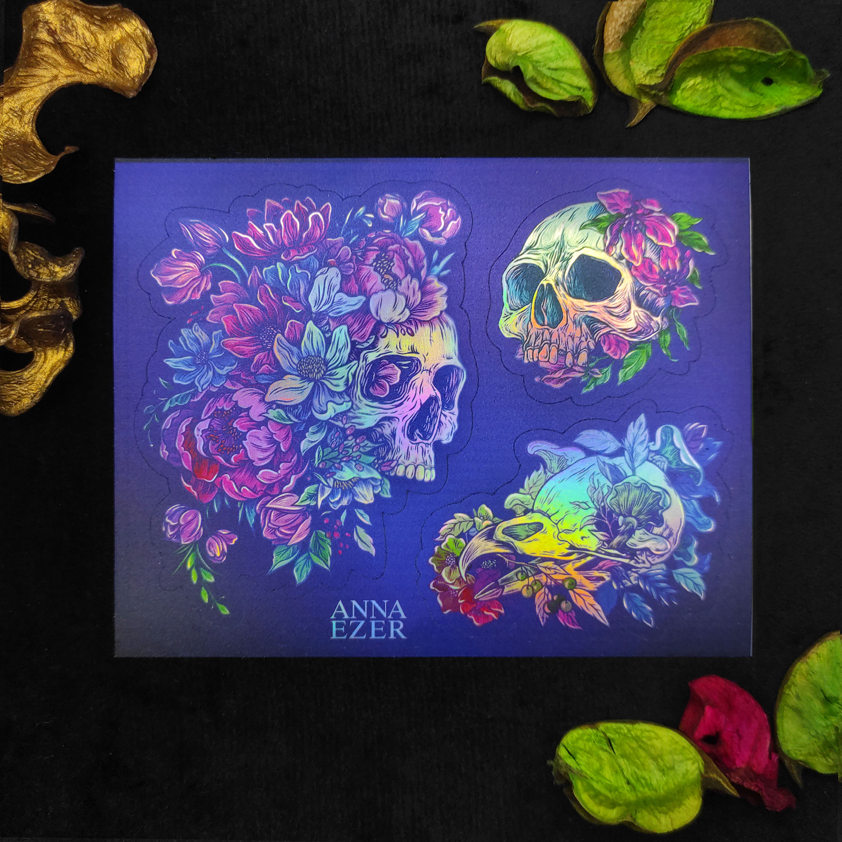 Стикерпак голо Ванитас