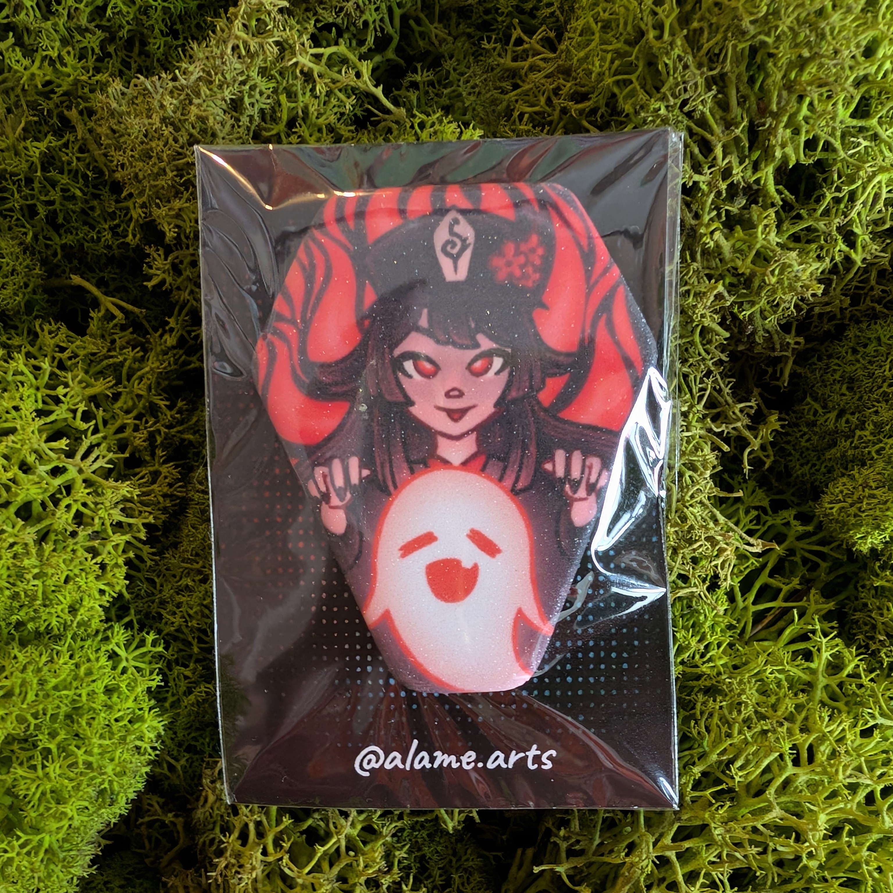 Значок-гробик Ху Тао