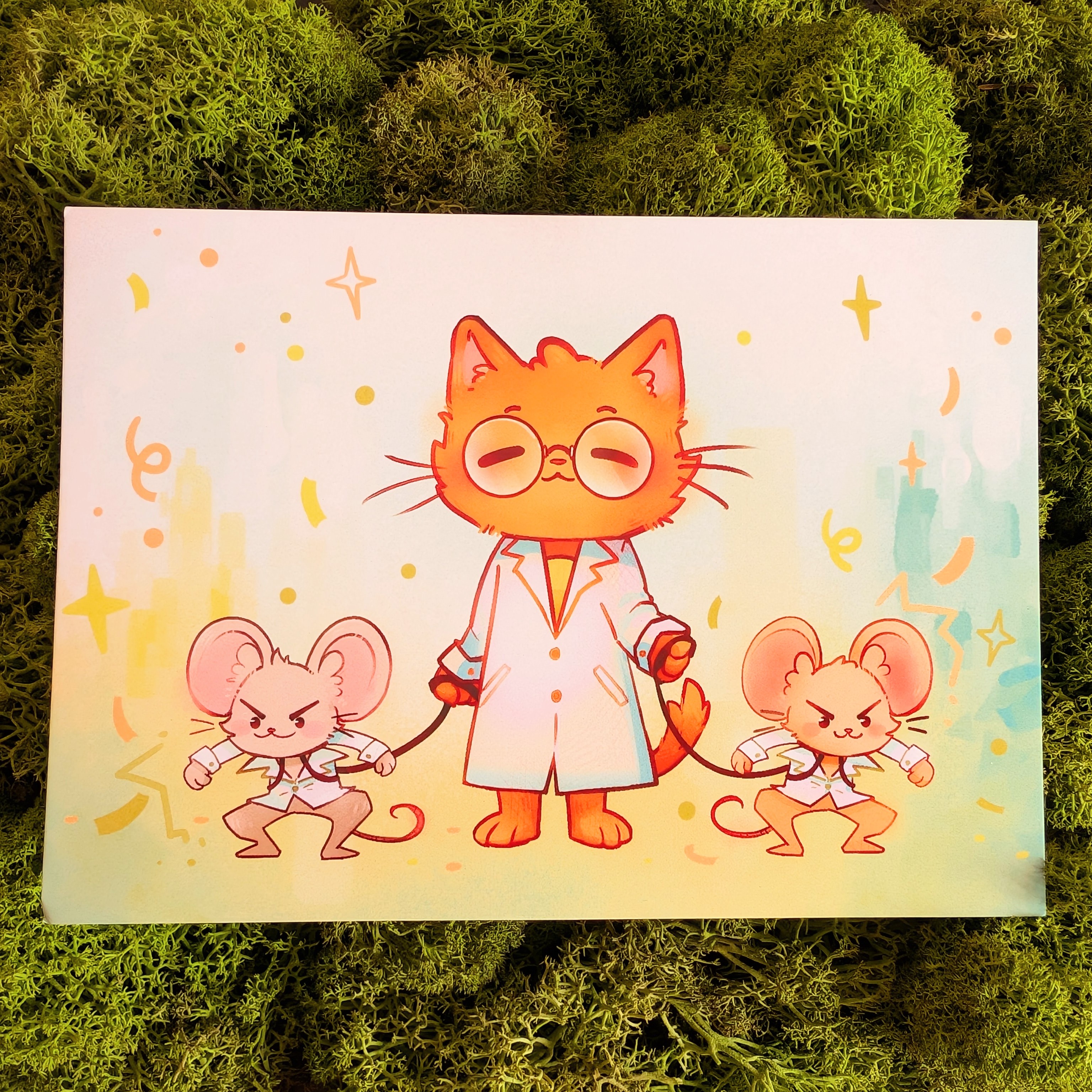 Принт А6 ДНК Fairy Tea