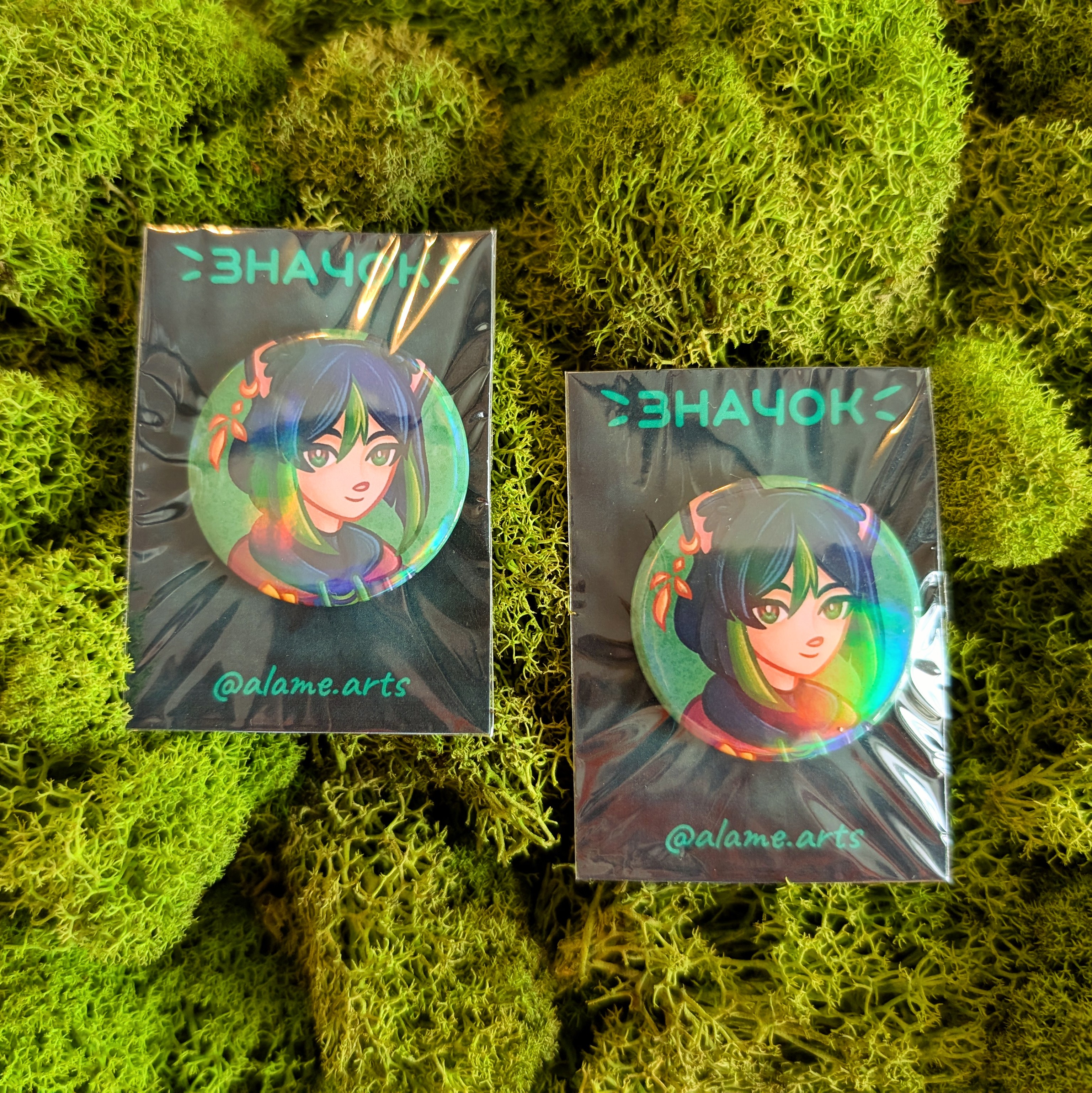 Значок 37мм Тигнари