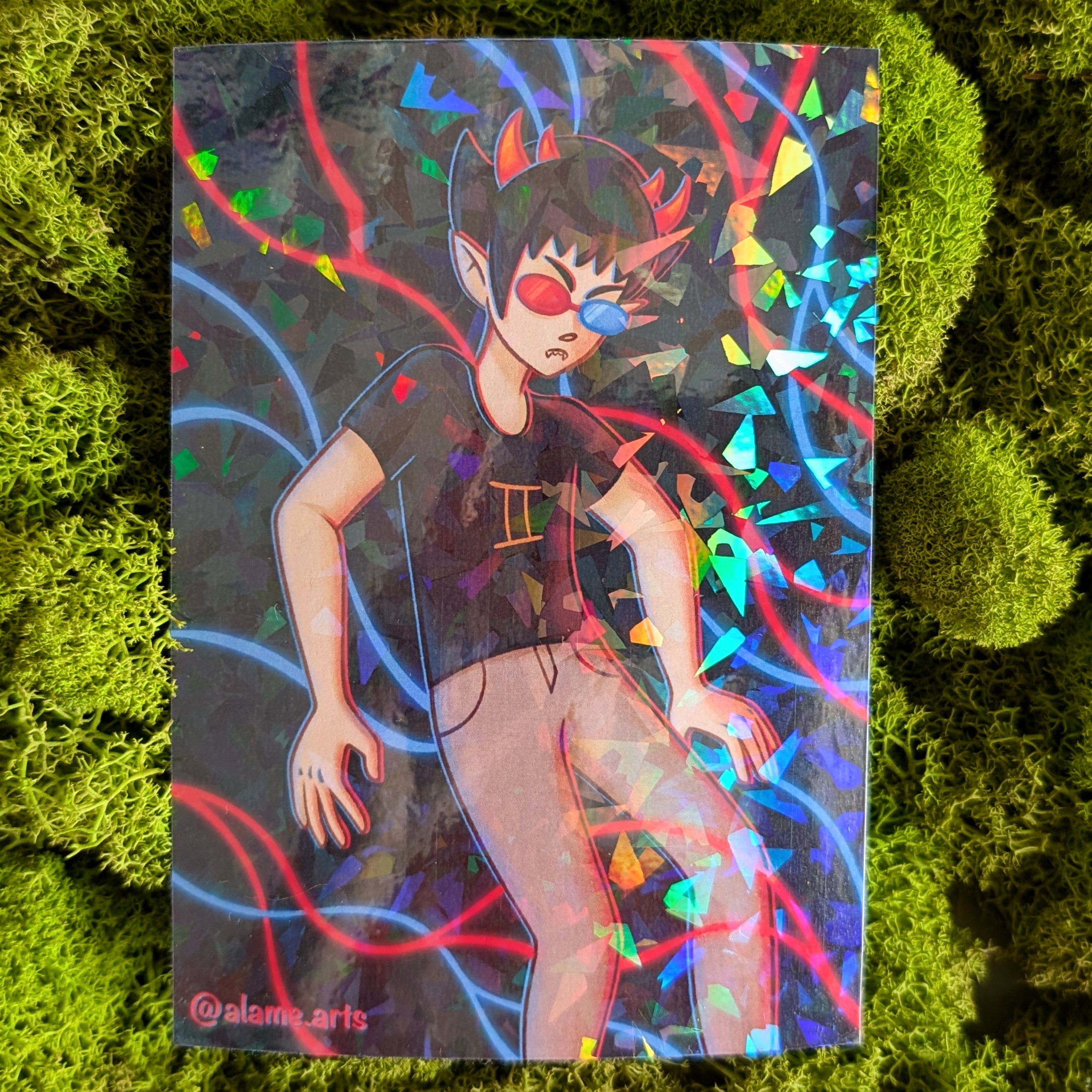 Принт А6 Соллукс голо