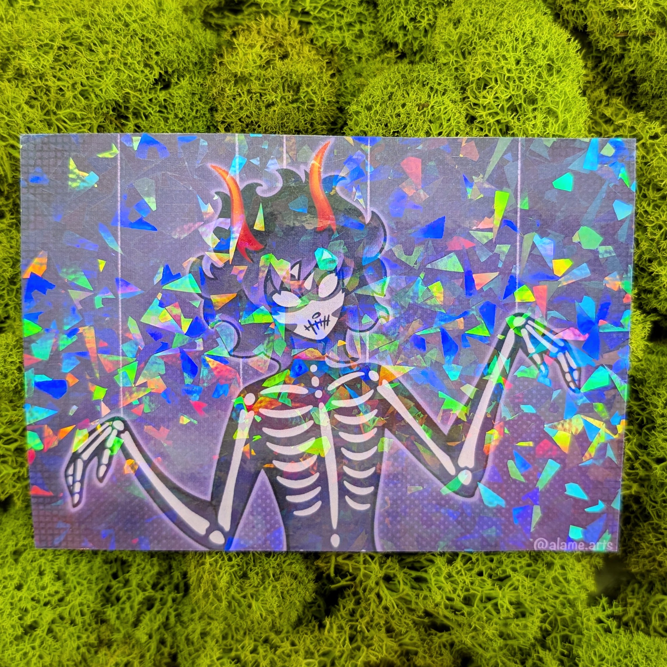 Принт А6 Курлоз голо