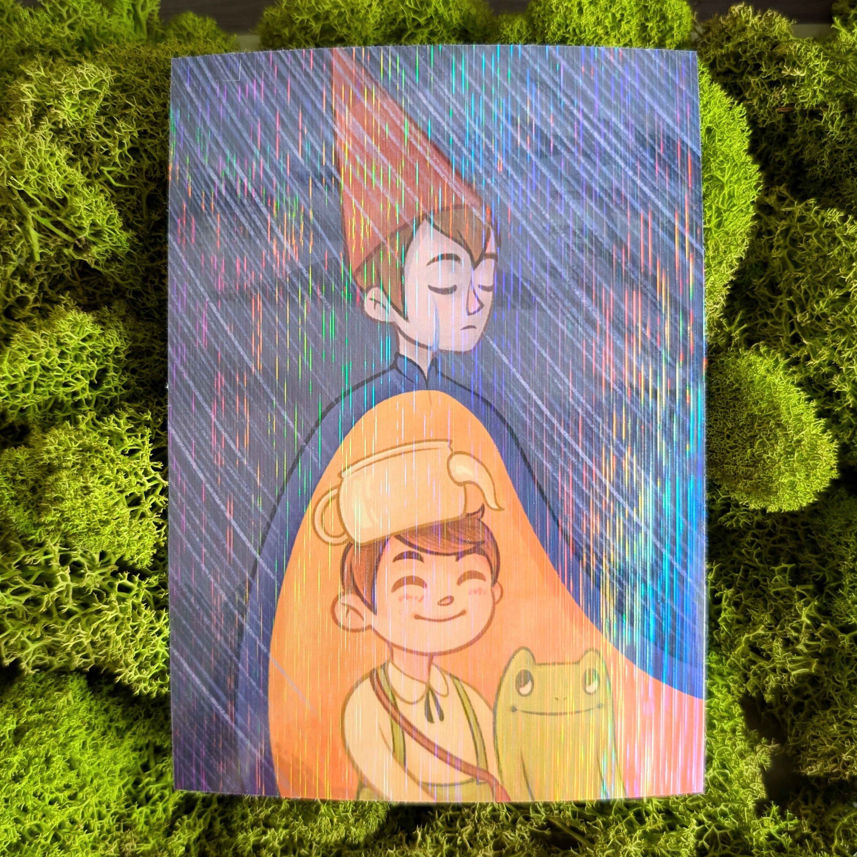 Принт А6 По ту сторону изгороди голо