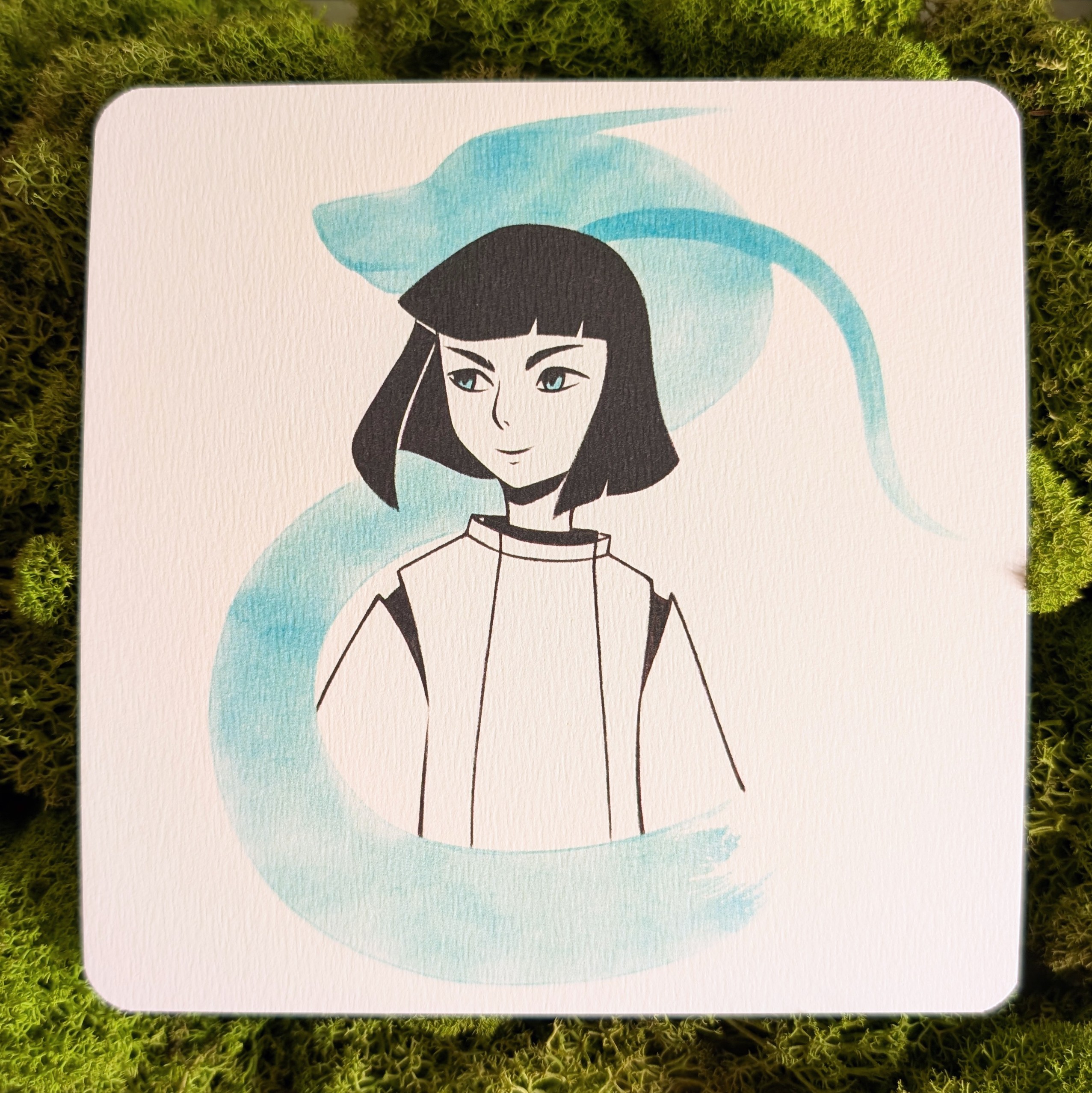 Принт 14х14см Хаку