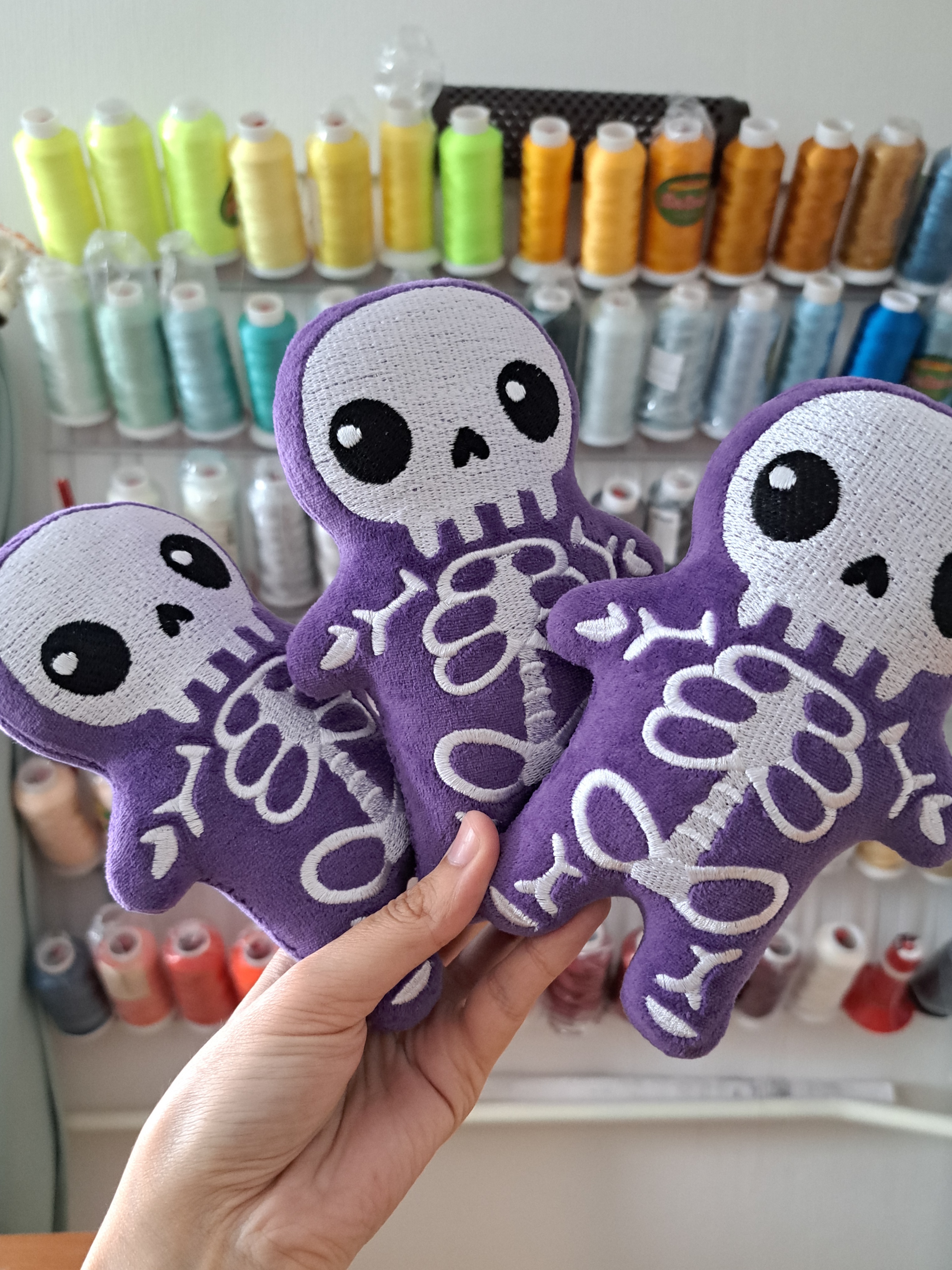 Скелетик плюш