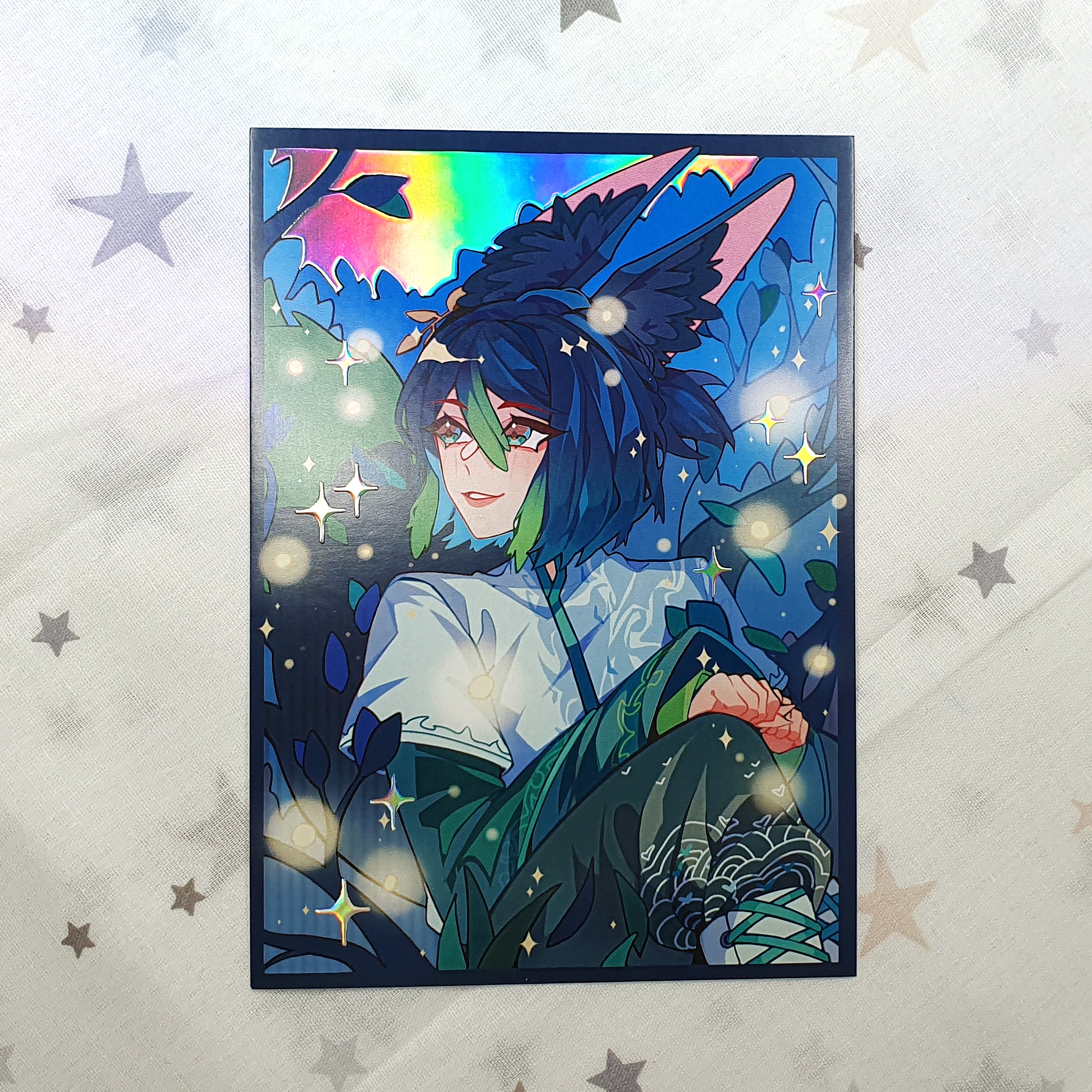 Принт А6 голография, Тигнари