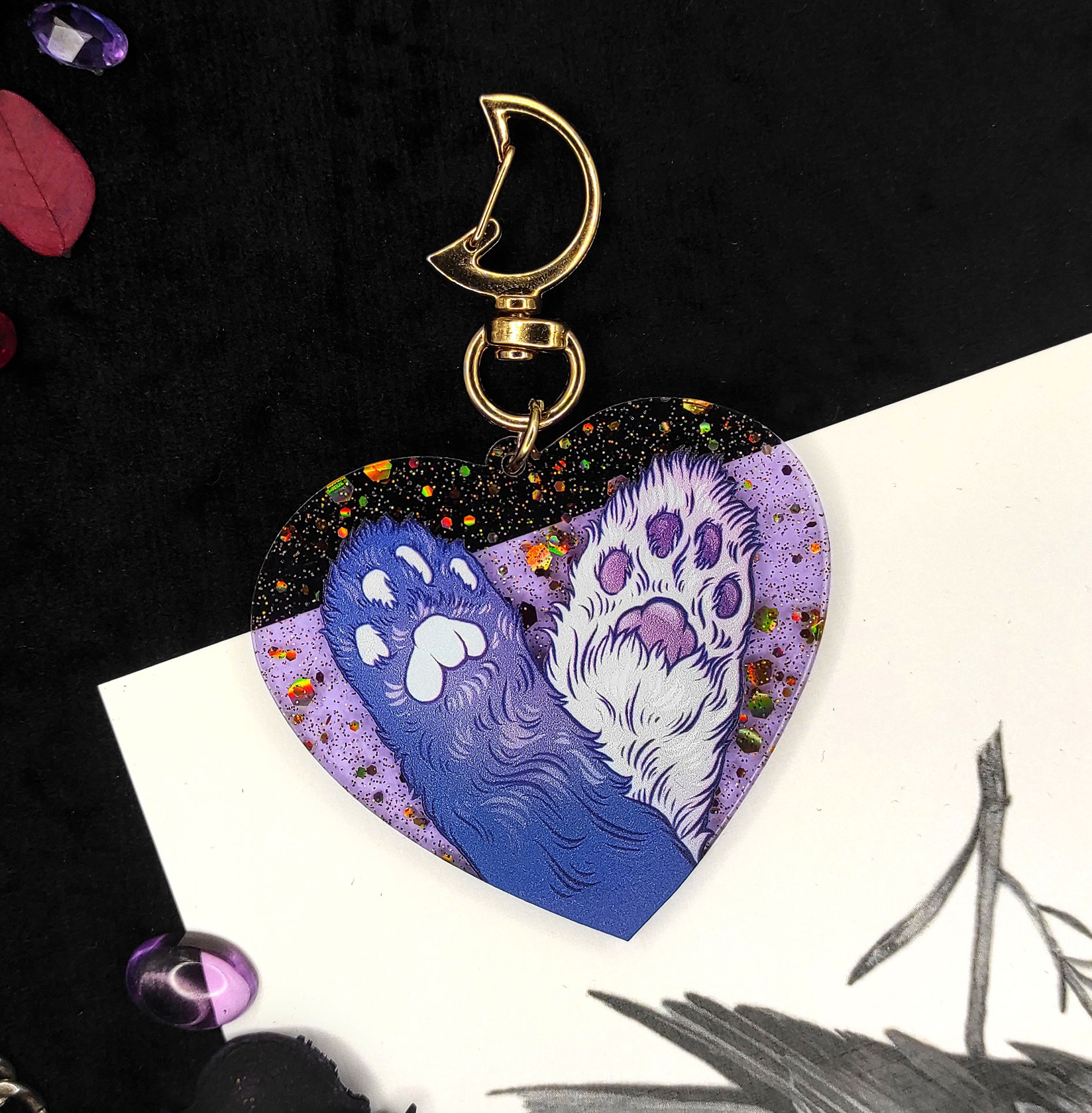 Брелок Лапки