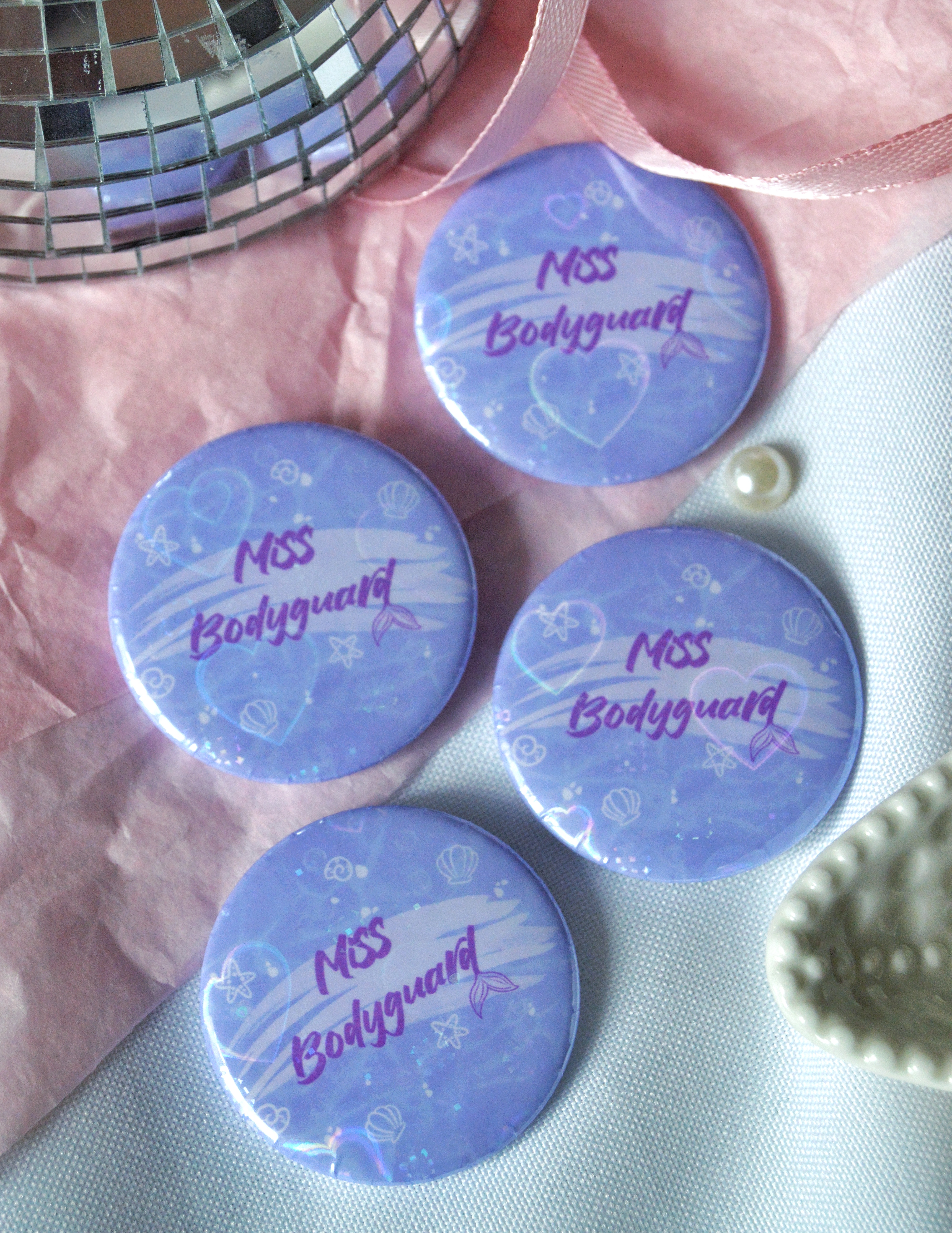 Значок 37мм Бодигард