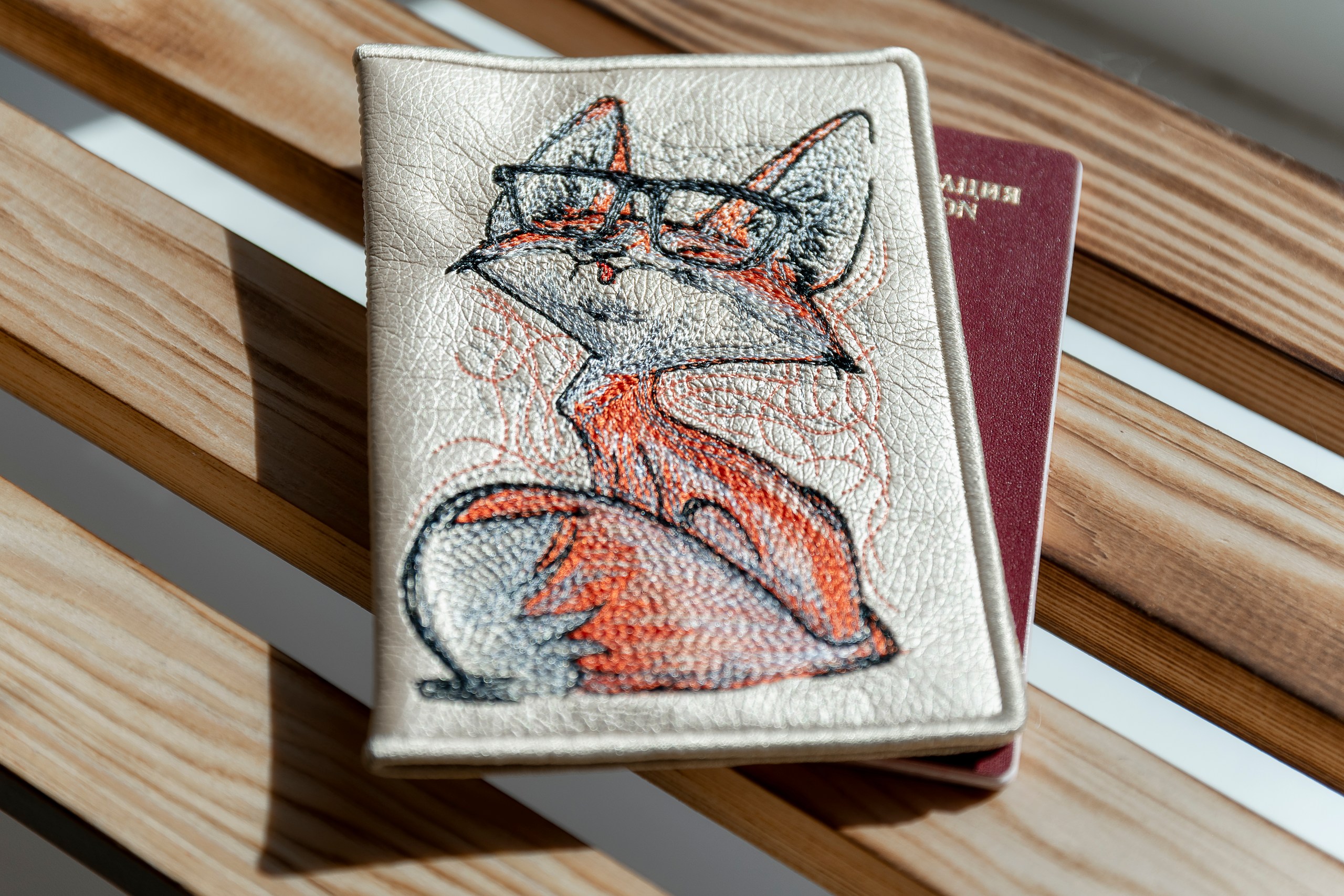 Обложка "Лиса в очках"