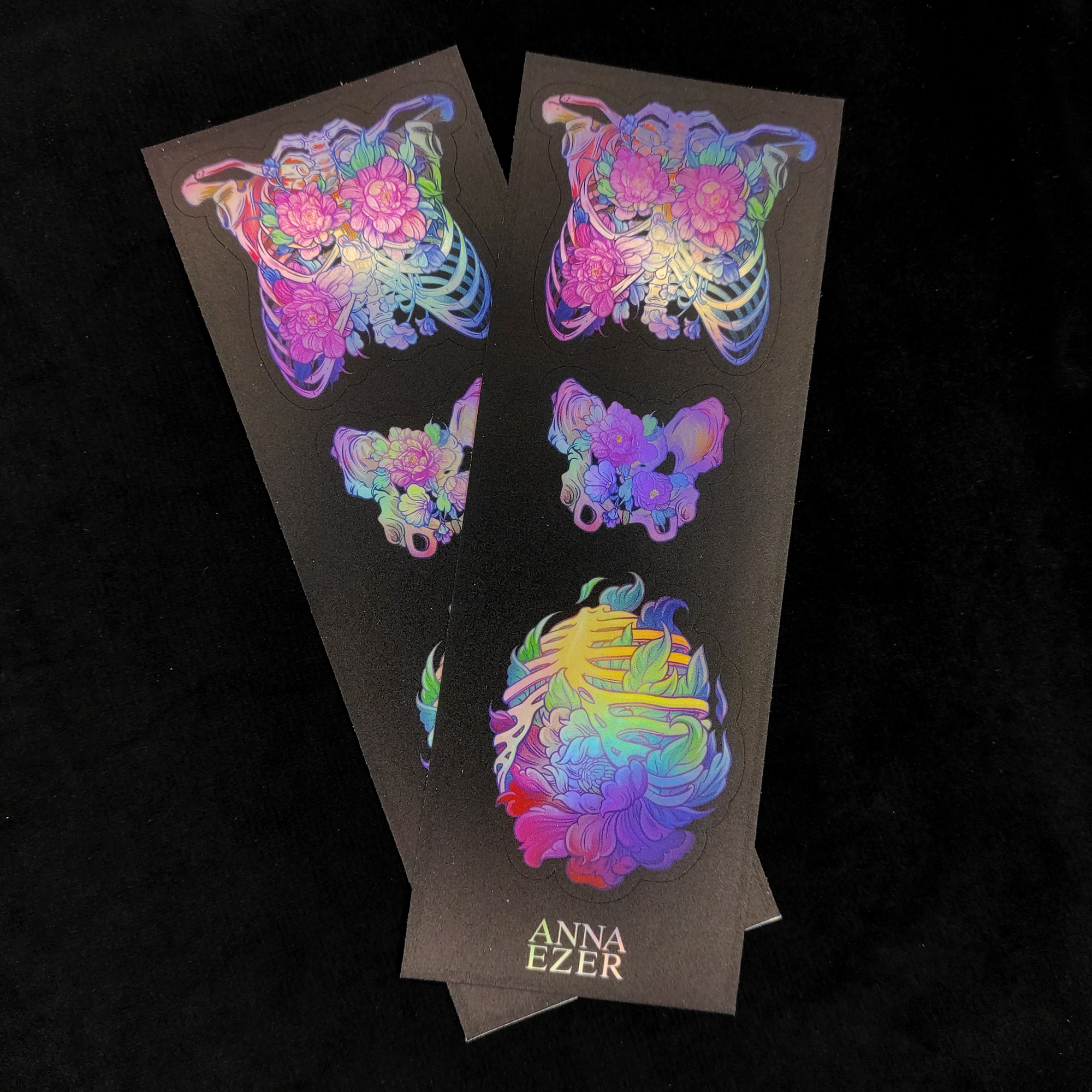 Стикерпак голо Ребра